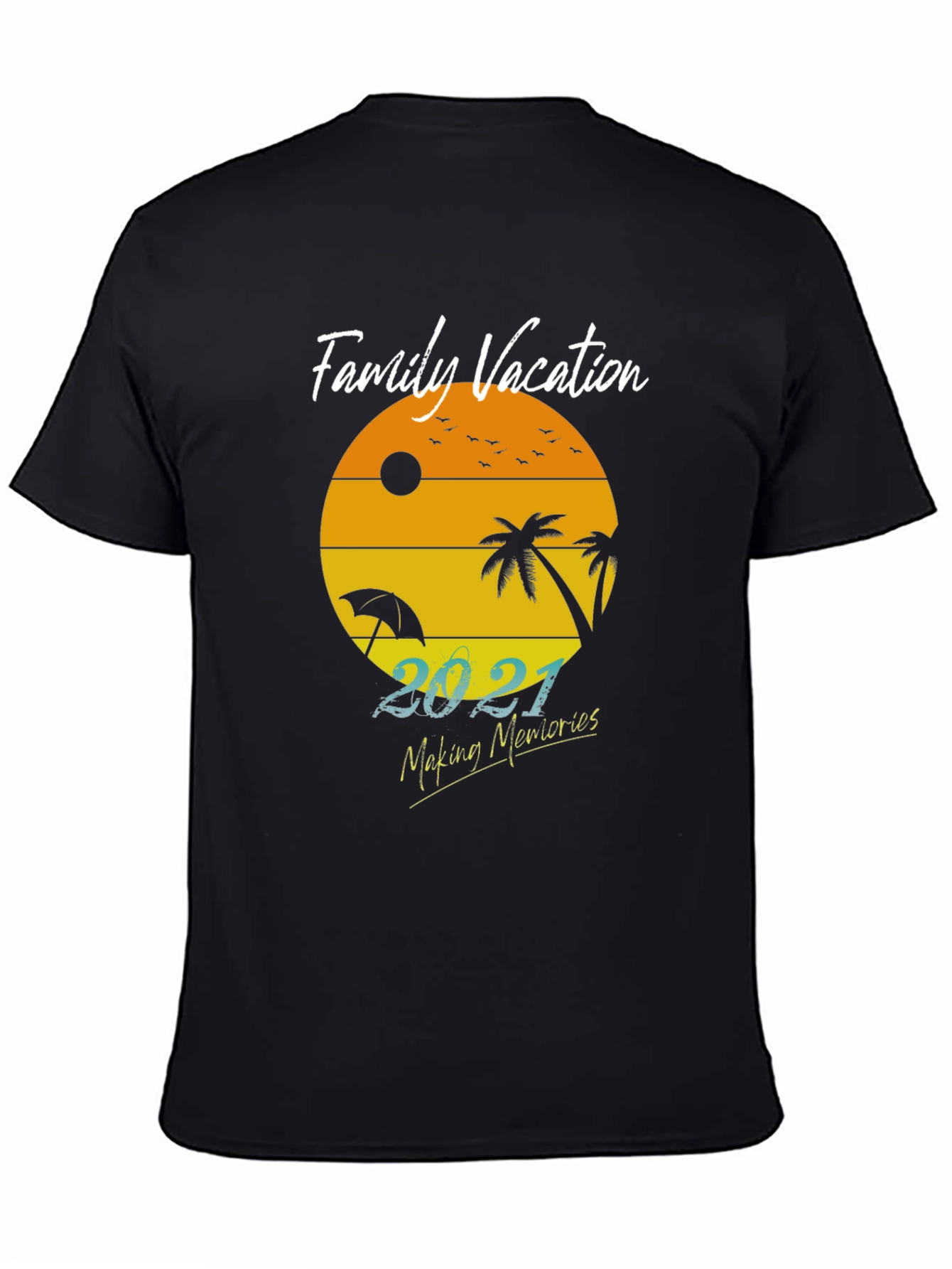 Family Vacation 2021 Memories T-Shirt