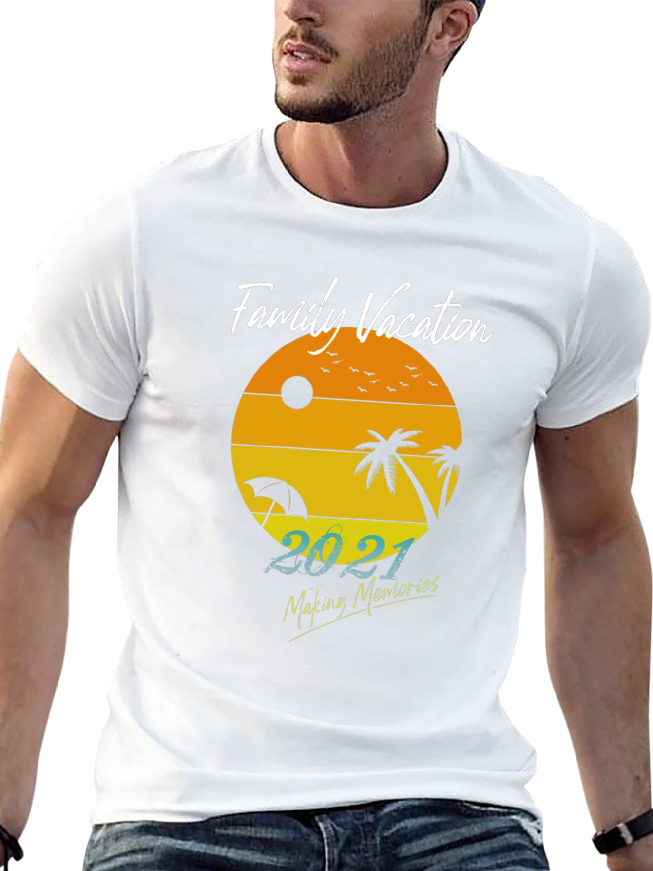 Family Vacation 2021 Memories T-Shirt