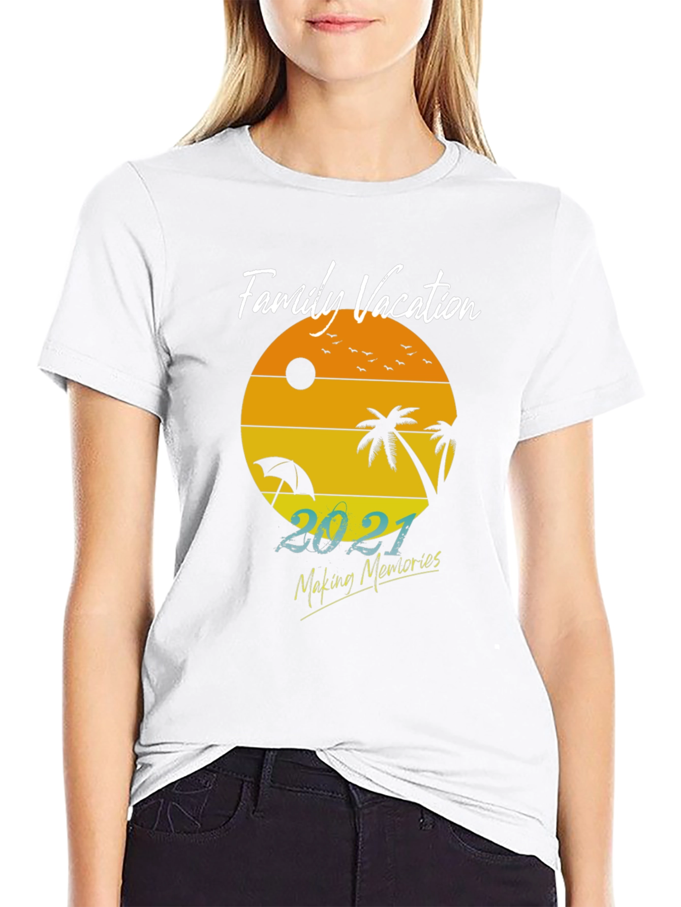 Family Vacation 2021 Memories T-Shirt