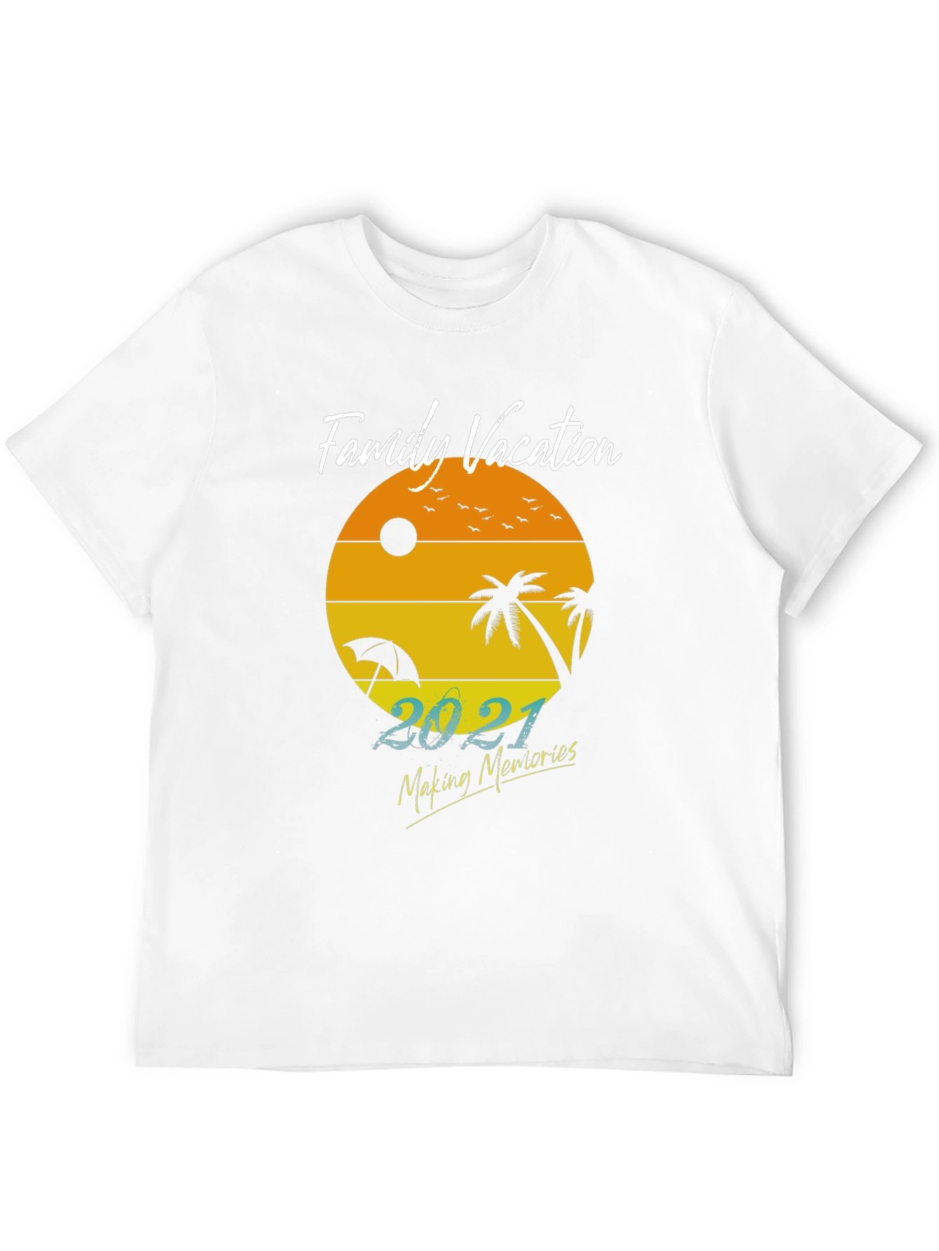 Family Vacation 2021 Memories T-Shirt