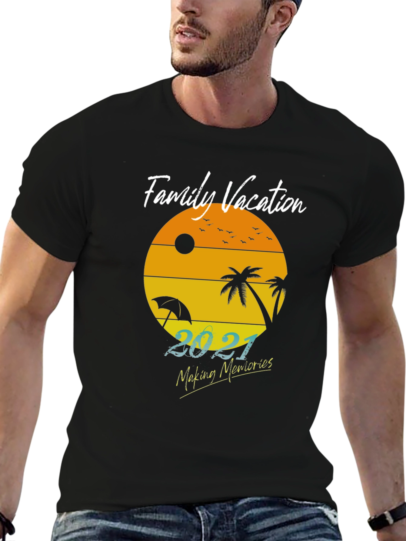 Family Vacation 2021 Memories T-Shirt