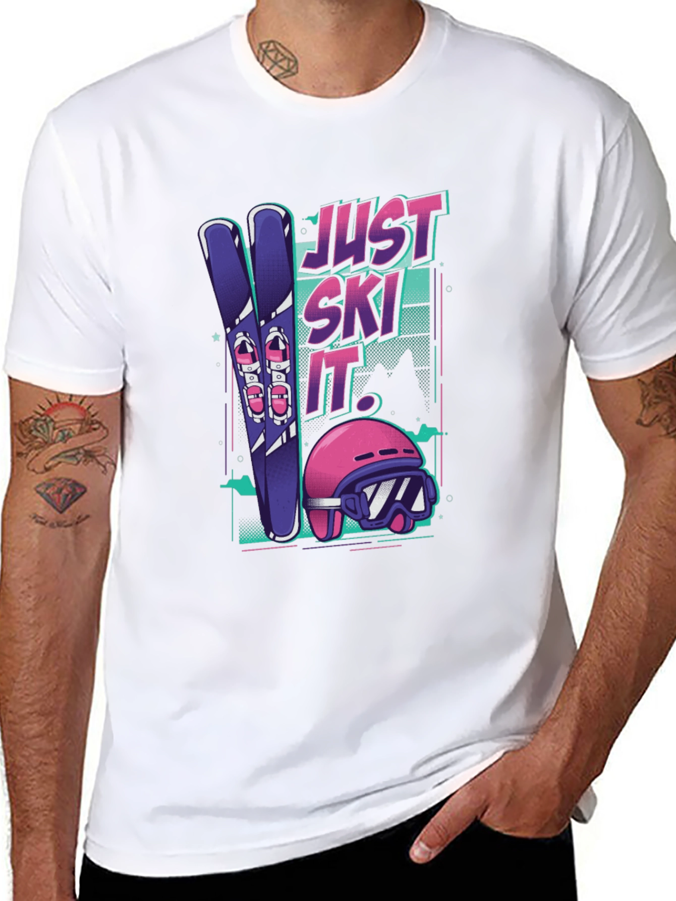 Just Ski It! Graphic Tee