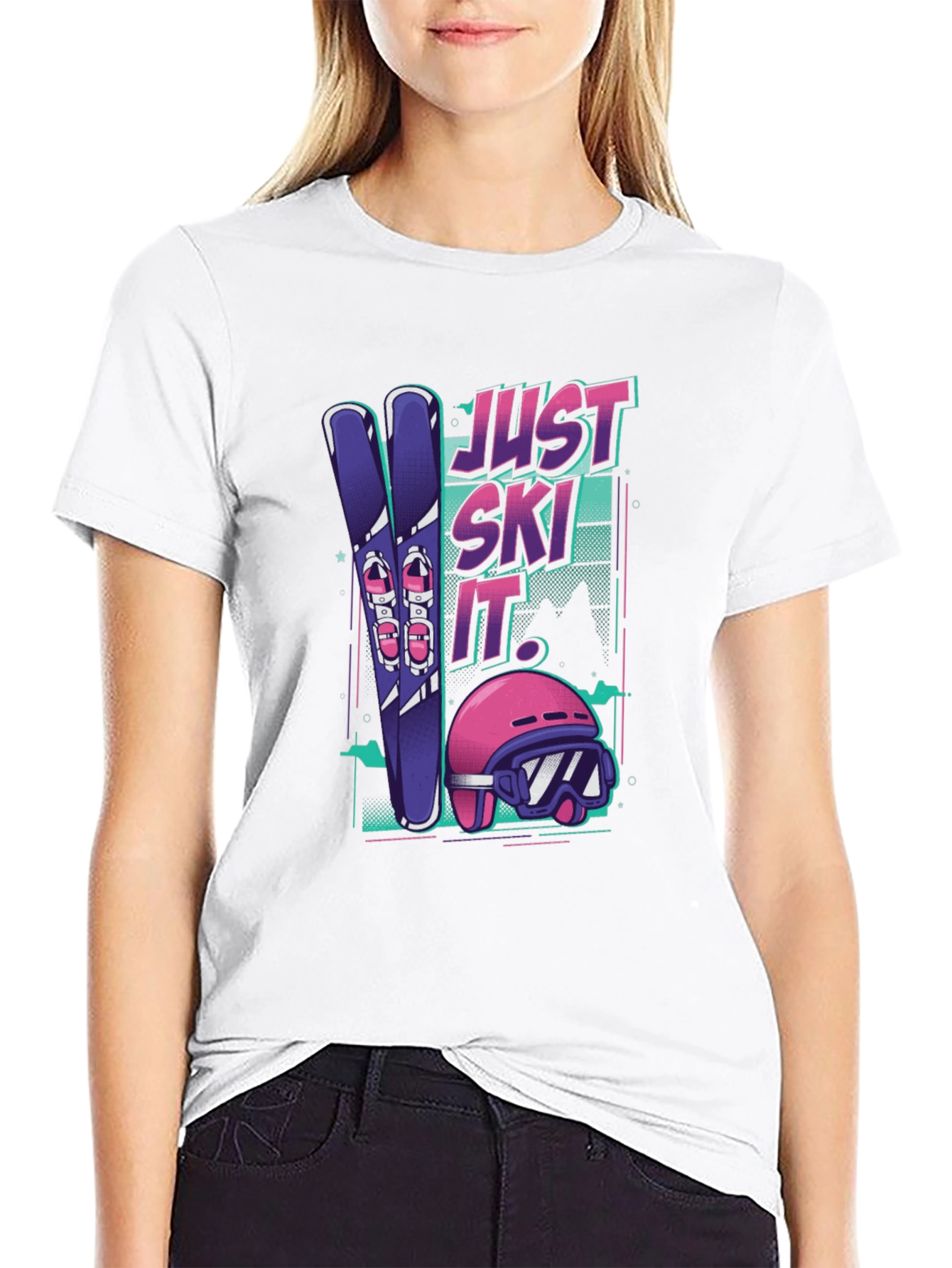 Just Ski It! Graphic Tee