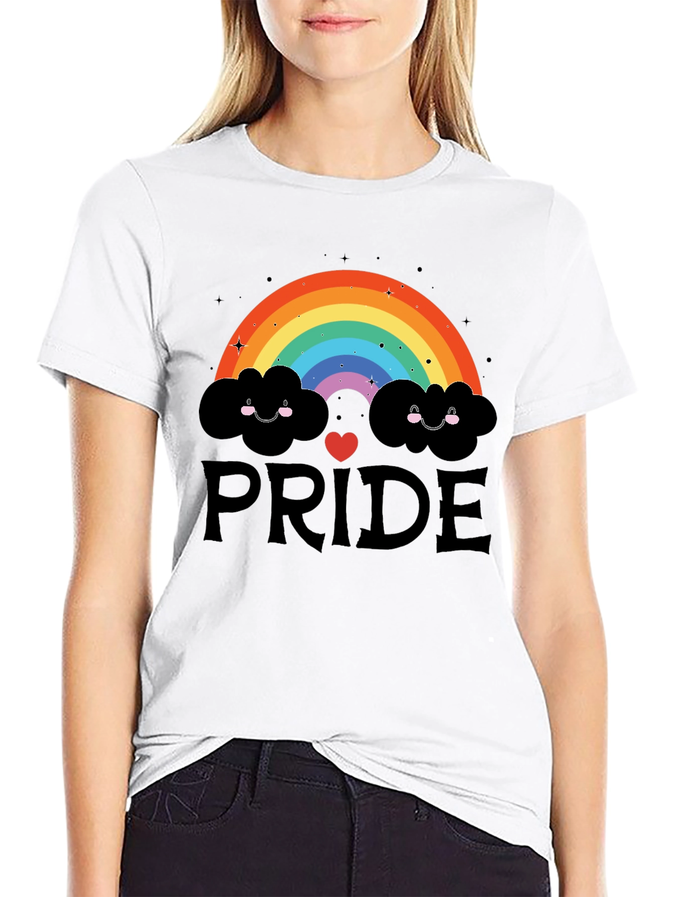 Pride Rainbow Graphic Tee