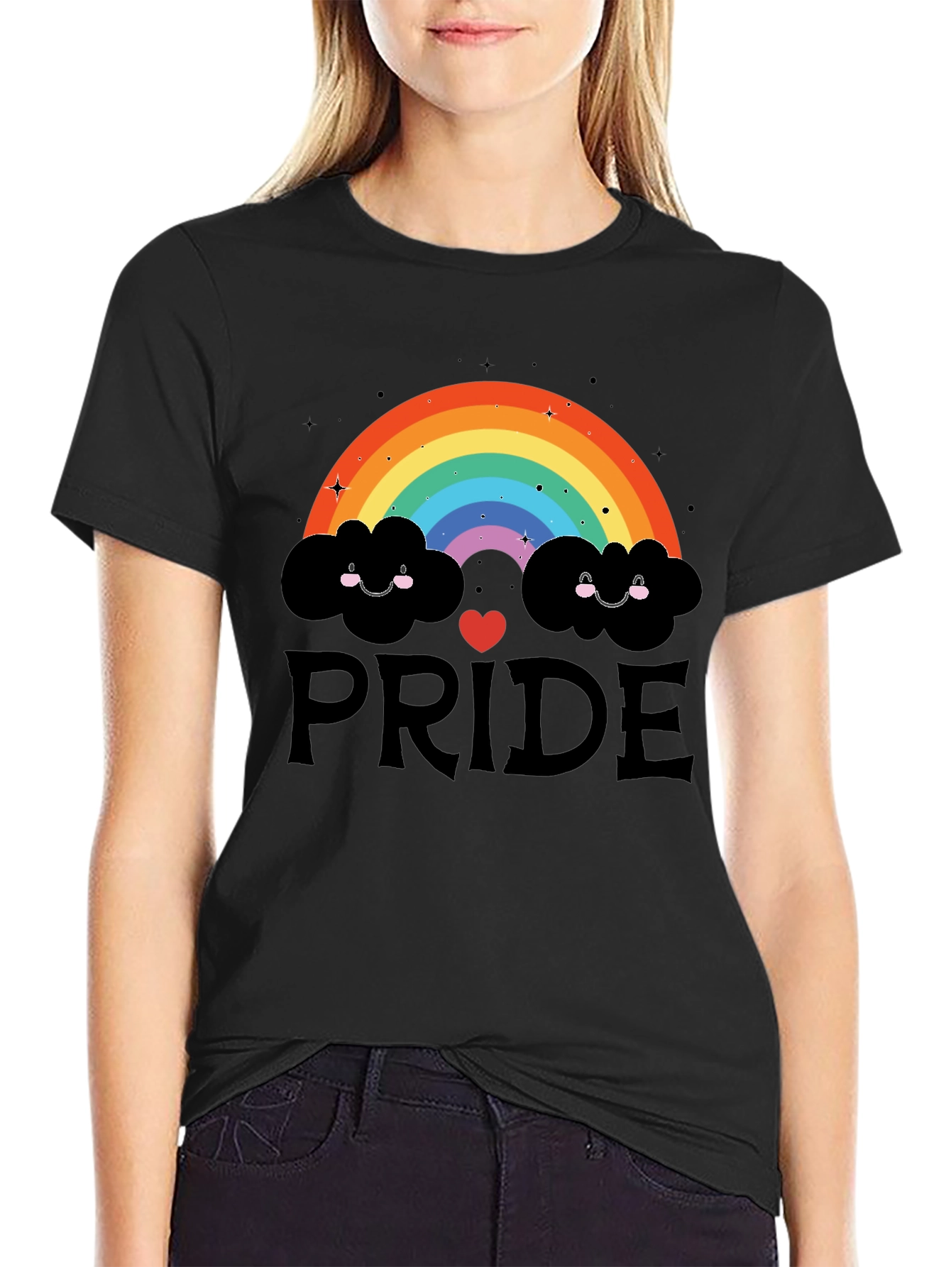 Pride Rainbow Graphic Tee