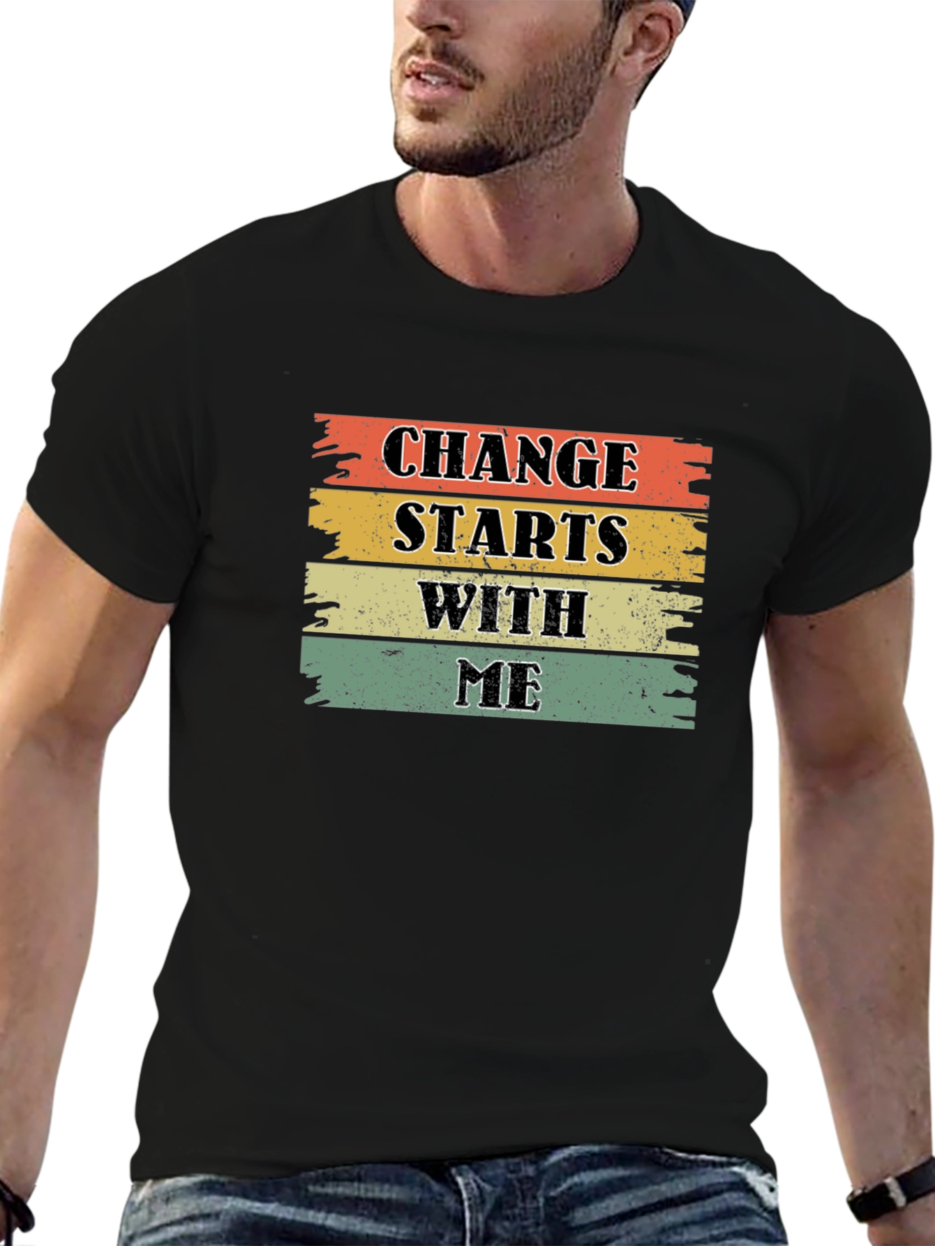 Change Starts With Me Graphic T-Shirt