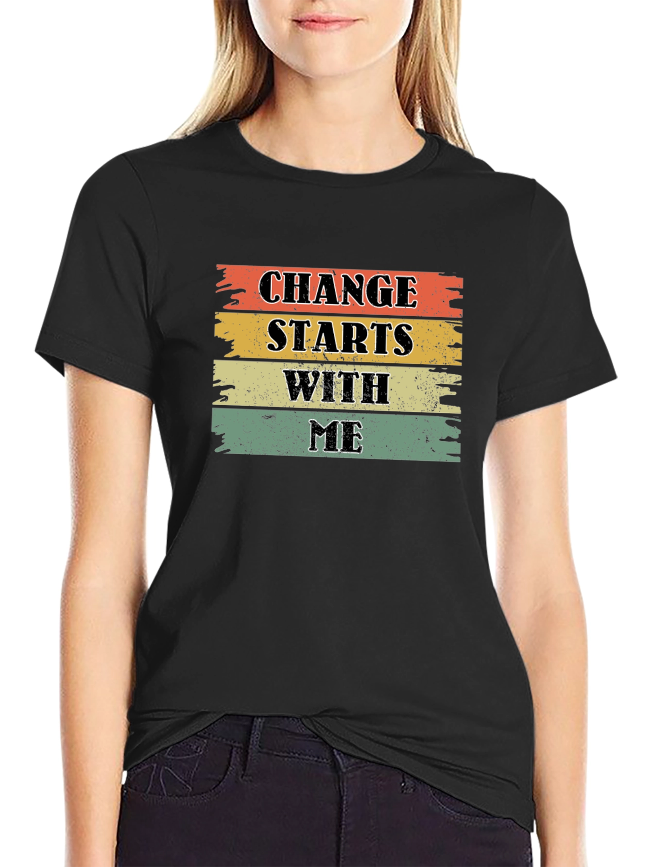 Change Starts With Me Graphic T-Shirt