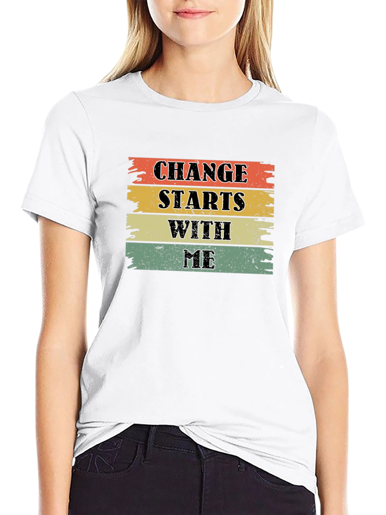 Change Starts With Me Graphic T-Shirt