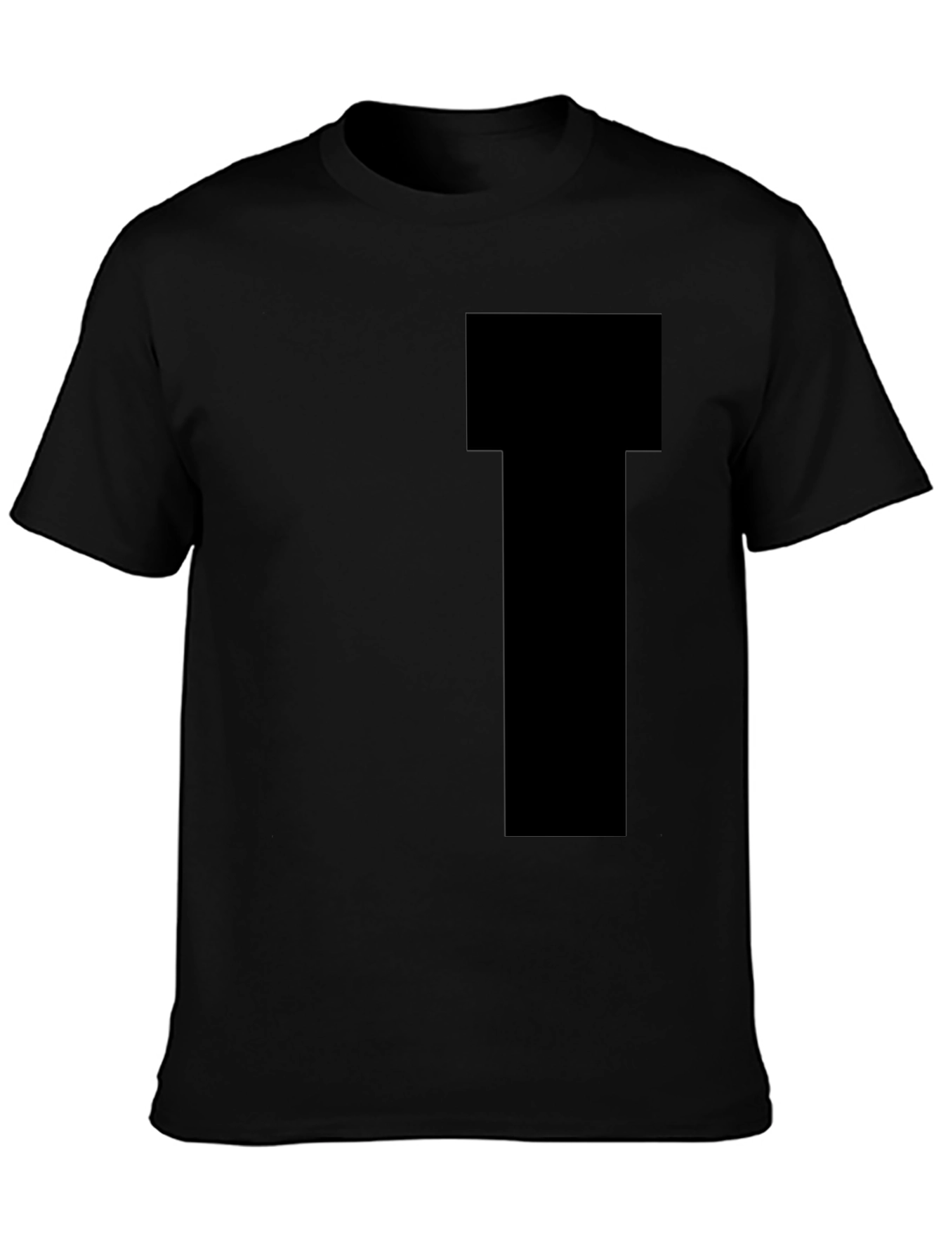 Mens Black Short Sleeve T-Shirt