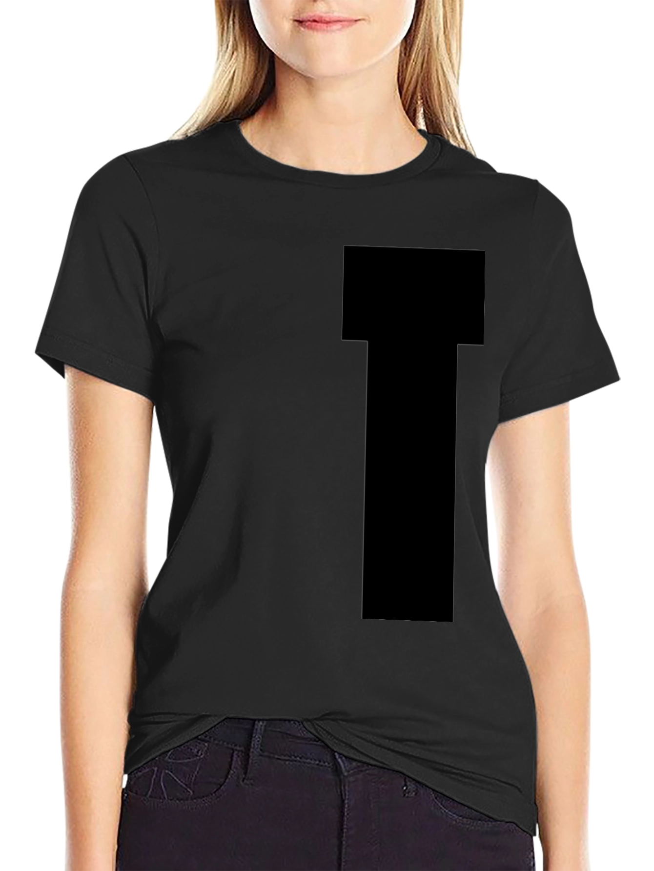 Mens Black Short Sleeve T-Shirt