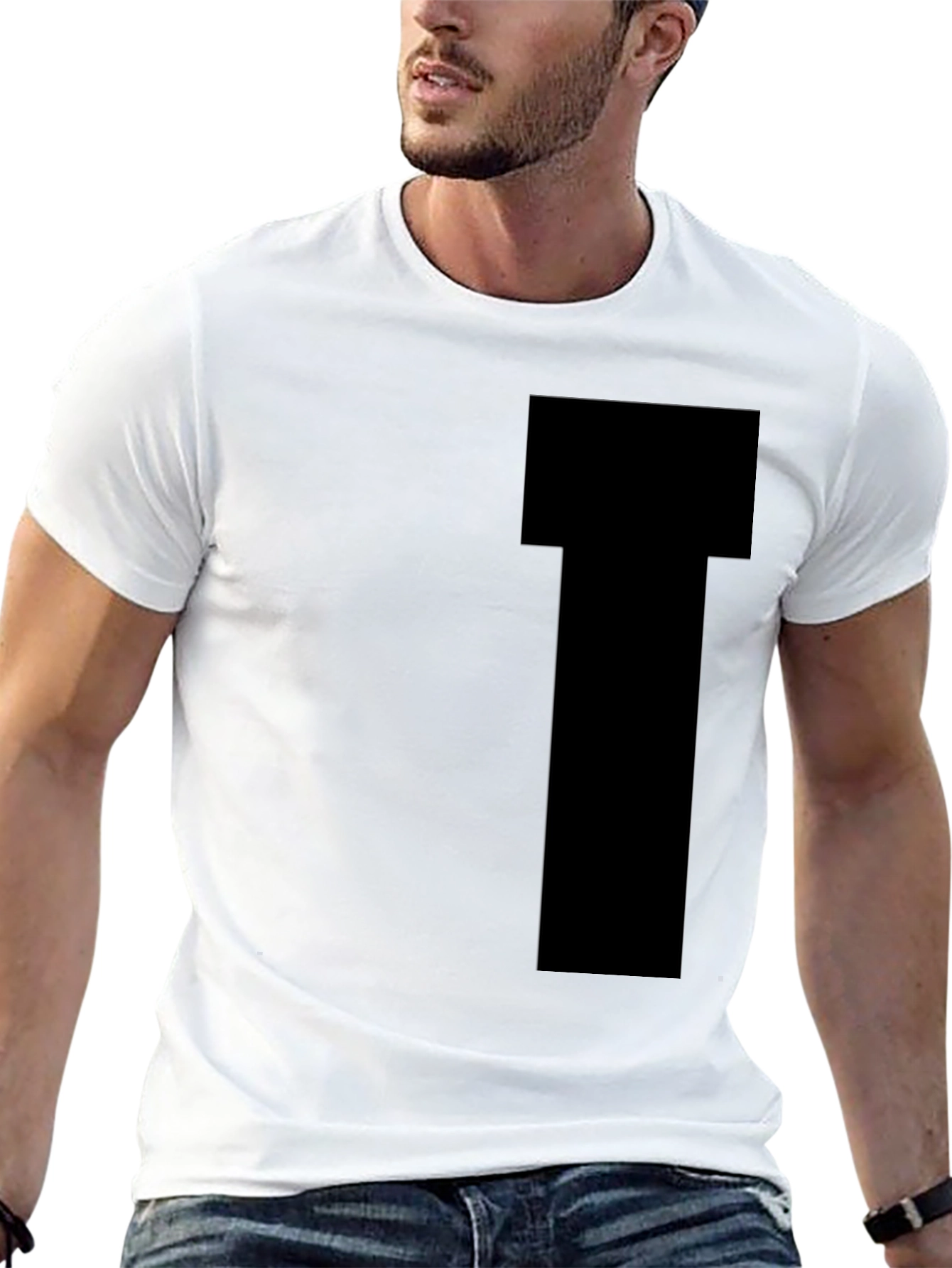 Mens Black Short Sleeve T-Shirt