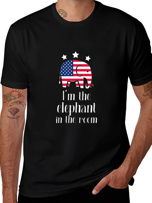 Political Elephant Tee: Im the Elephant in the Room