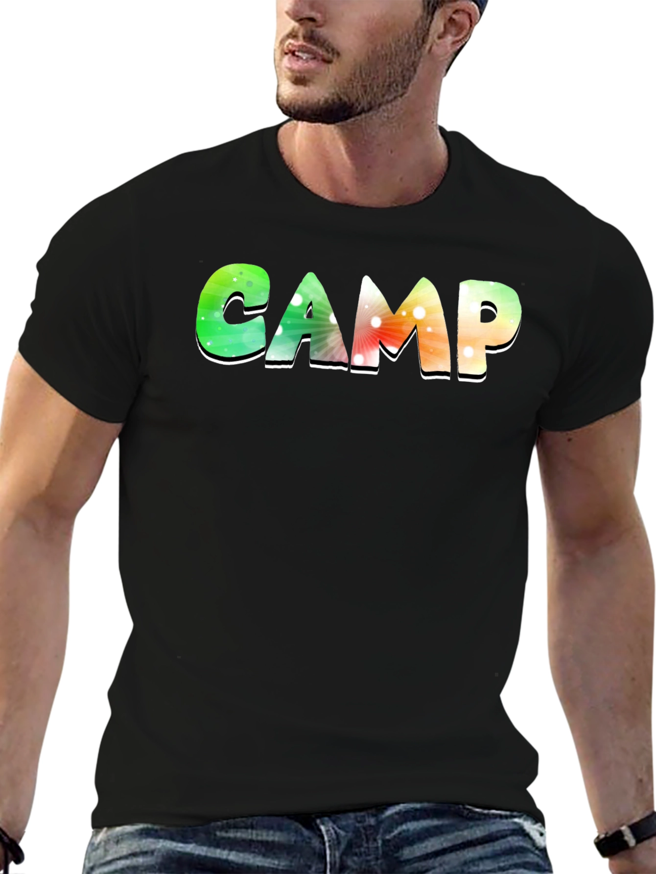 Retro CAMP Graphic Tee - Comfort Fit