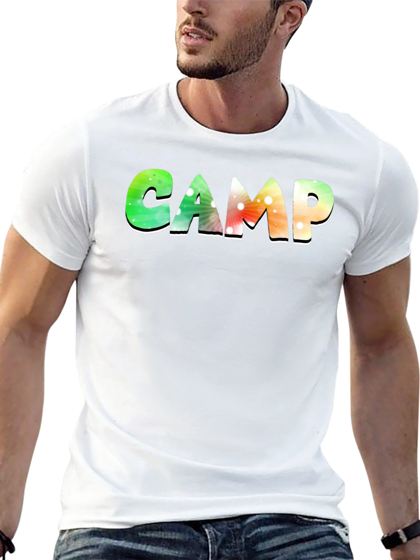 Retro CAMP Graphic Tee - Comfort Fit