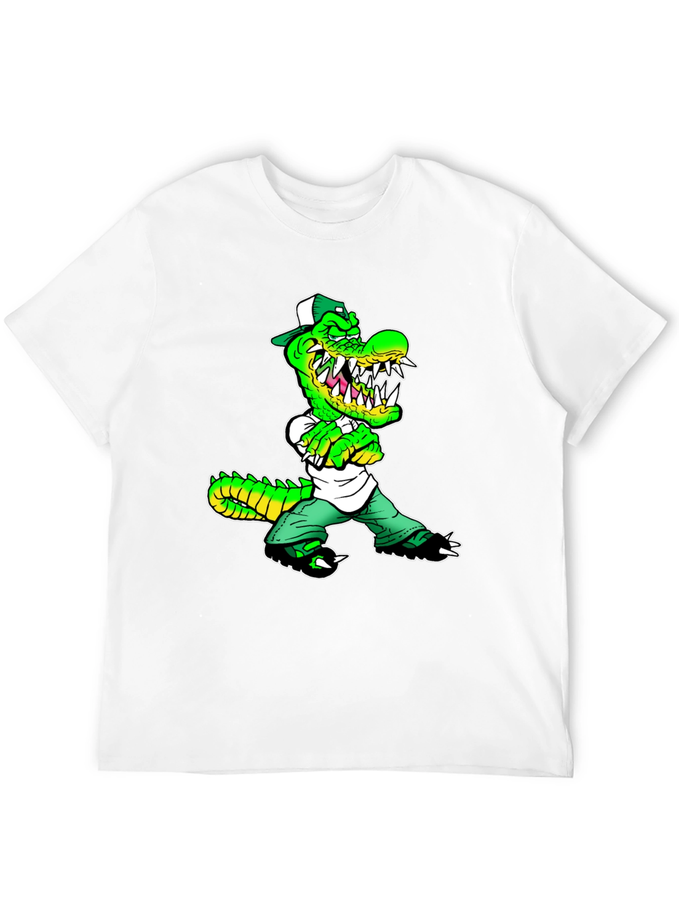 Cool Crocodile Cartoon T-Shirt