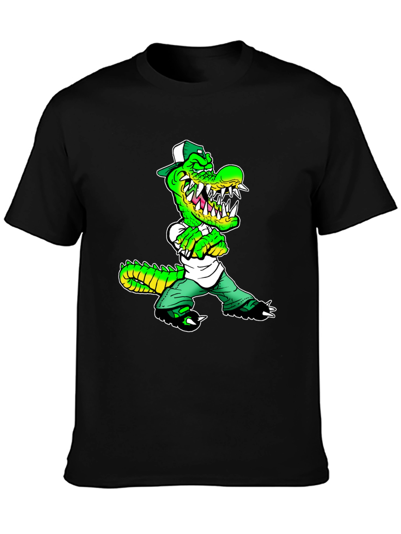 Cool Crocodile Cartoon T-Shirt