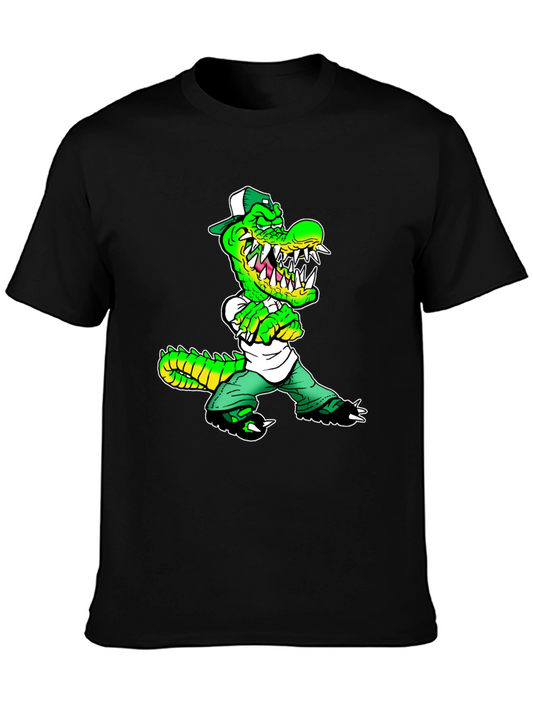 Cool Crocodile Cartoon T-Shirt