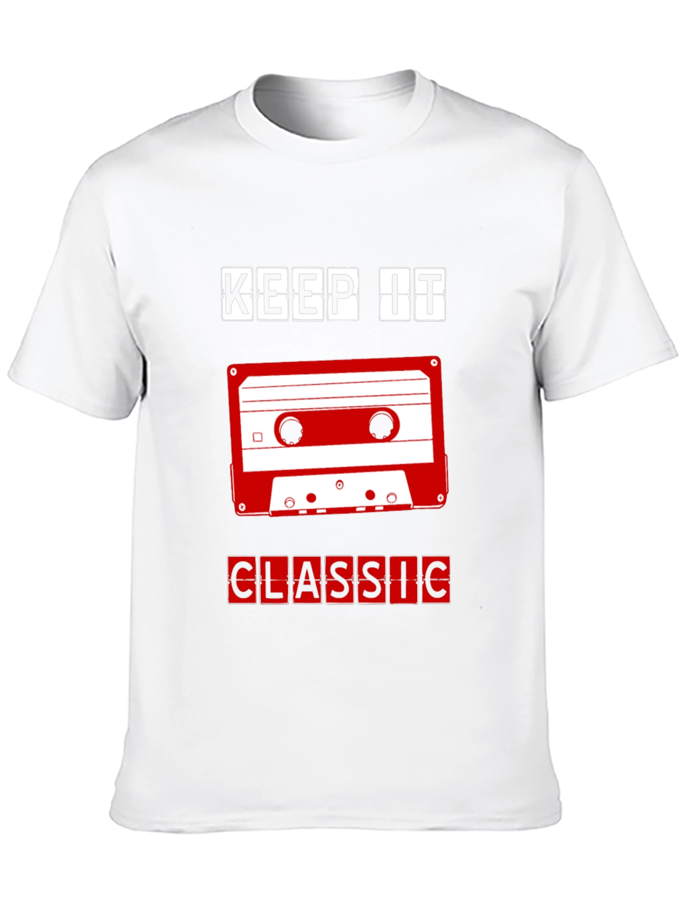 Keep It Classic Retro Cassette Tape T-Shirt
