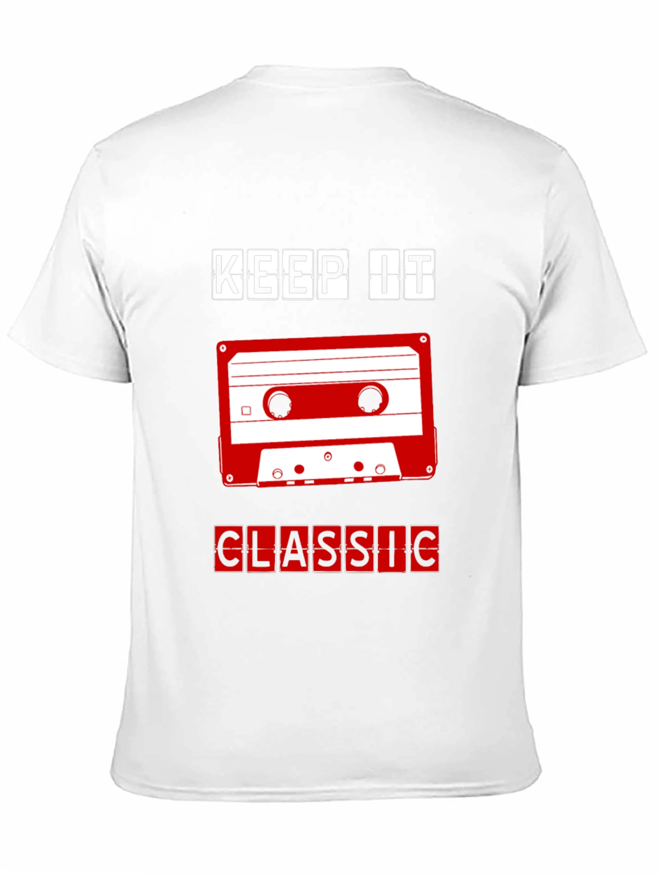 Keep It Classic Retro Cassette Tape T-Shirt