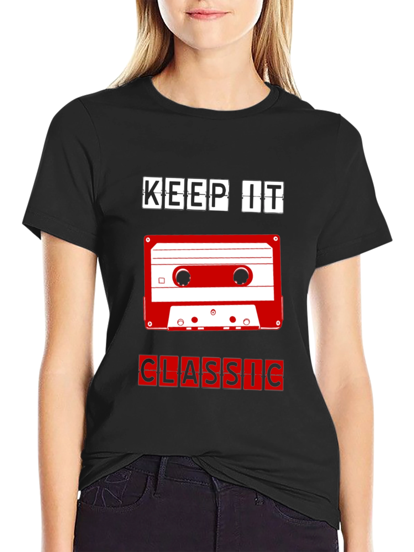 Keep It Classic Retro Cassette Tape T-Shirt