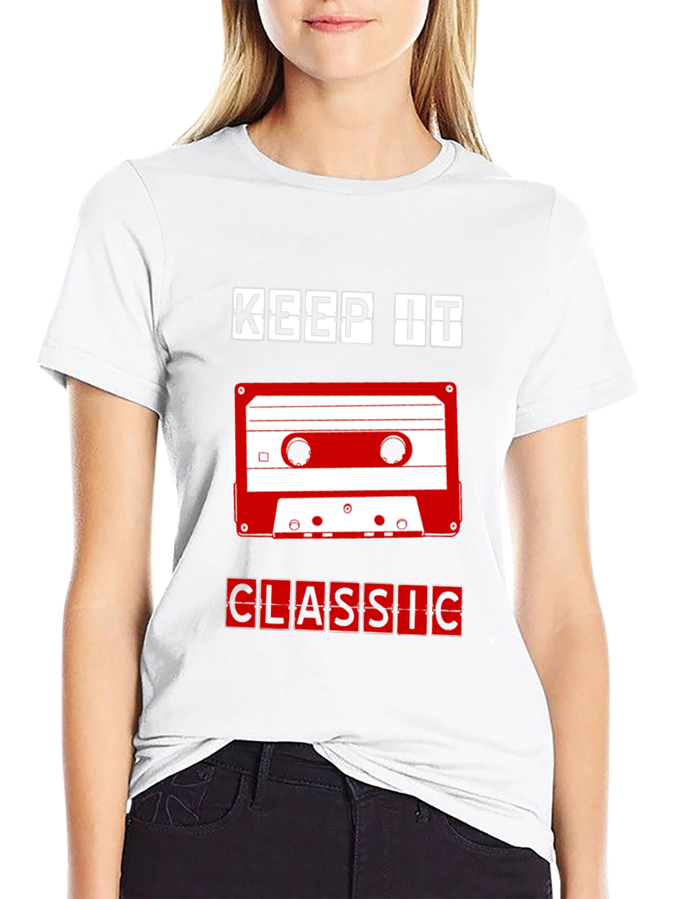 Keep It Classic Retro Cassette Tape T-Shirt