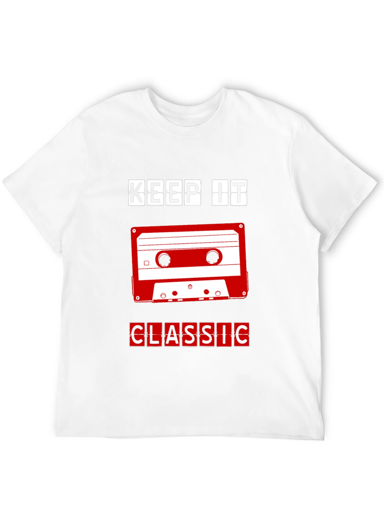 Keep It Classic Retro Cassette Tape T-Shirt