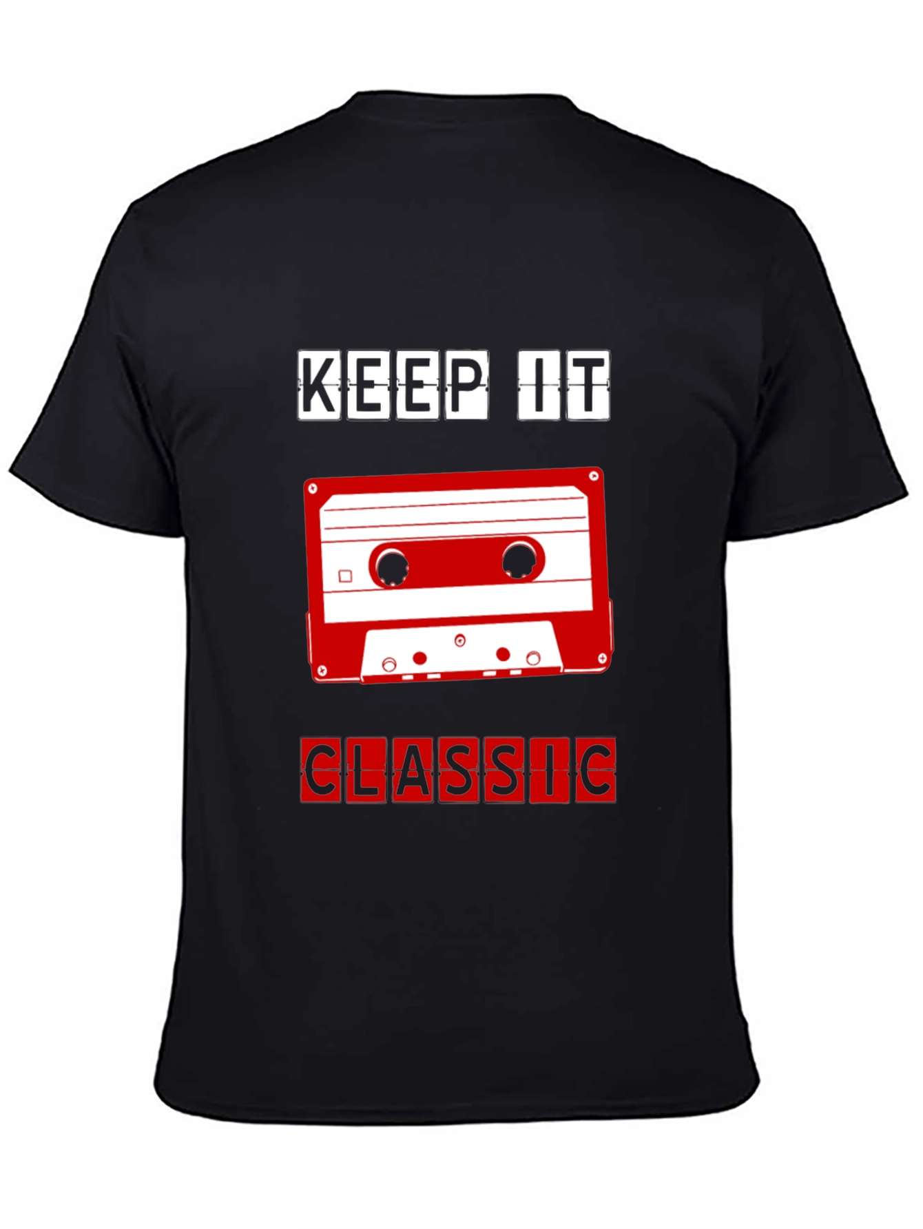 Keep It Classic Retro Cassette Tape T-Shirt
