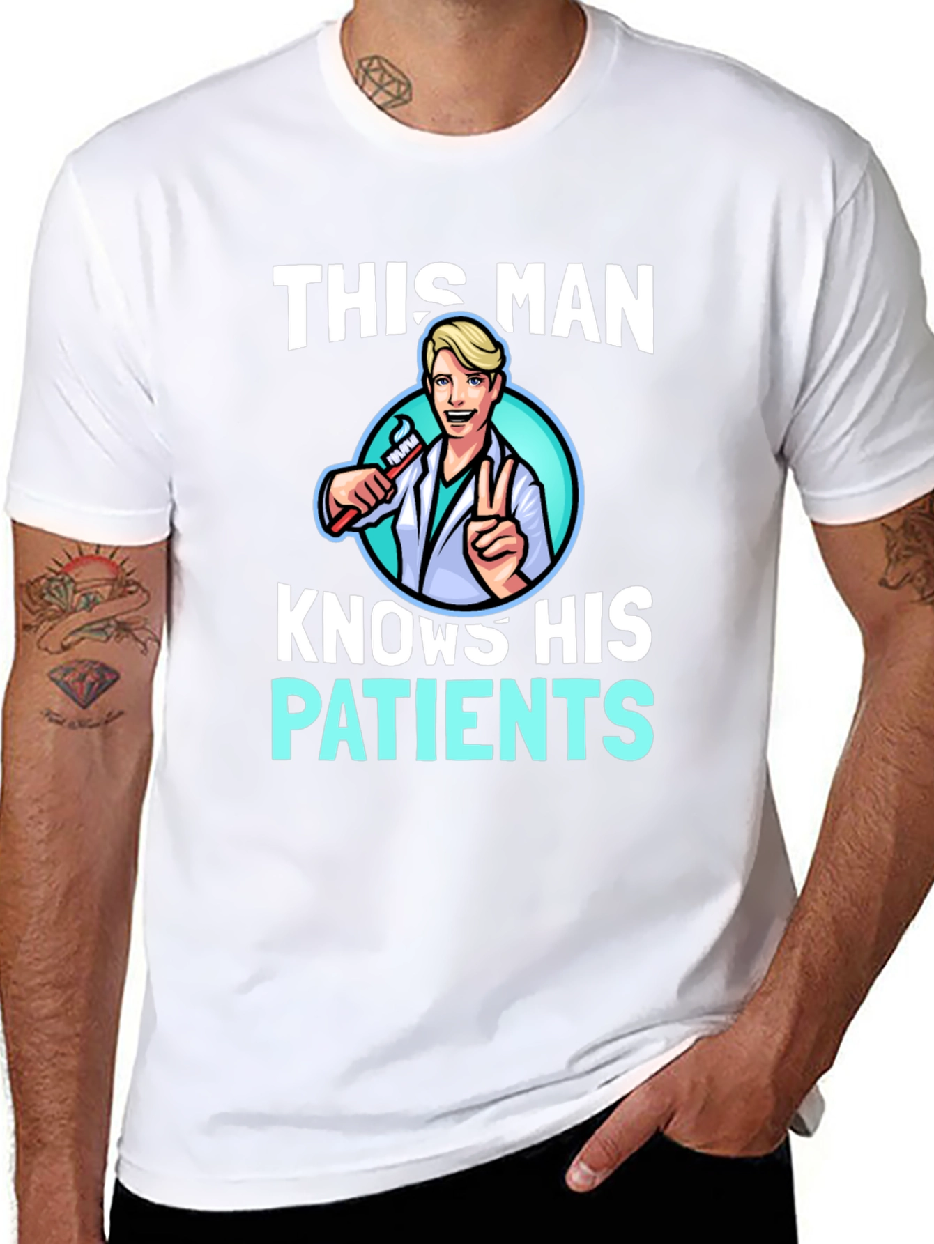 This Man Knows His Patients Graphic Tee