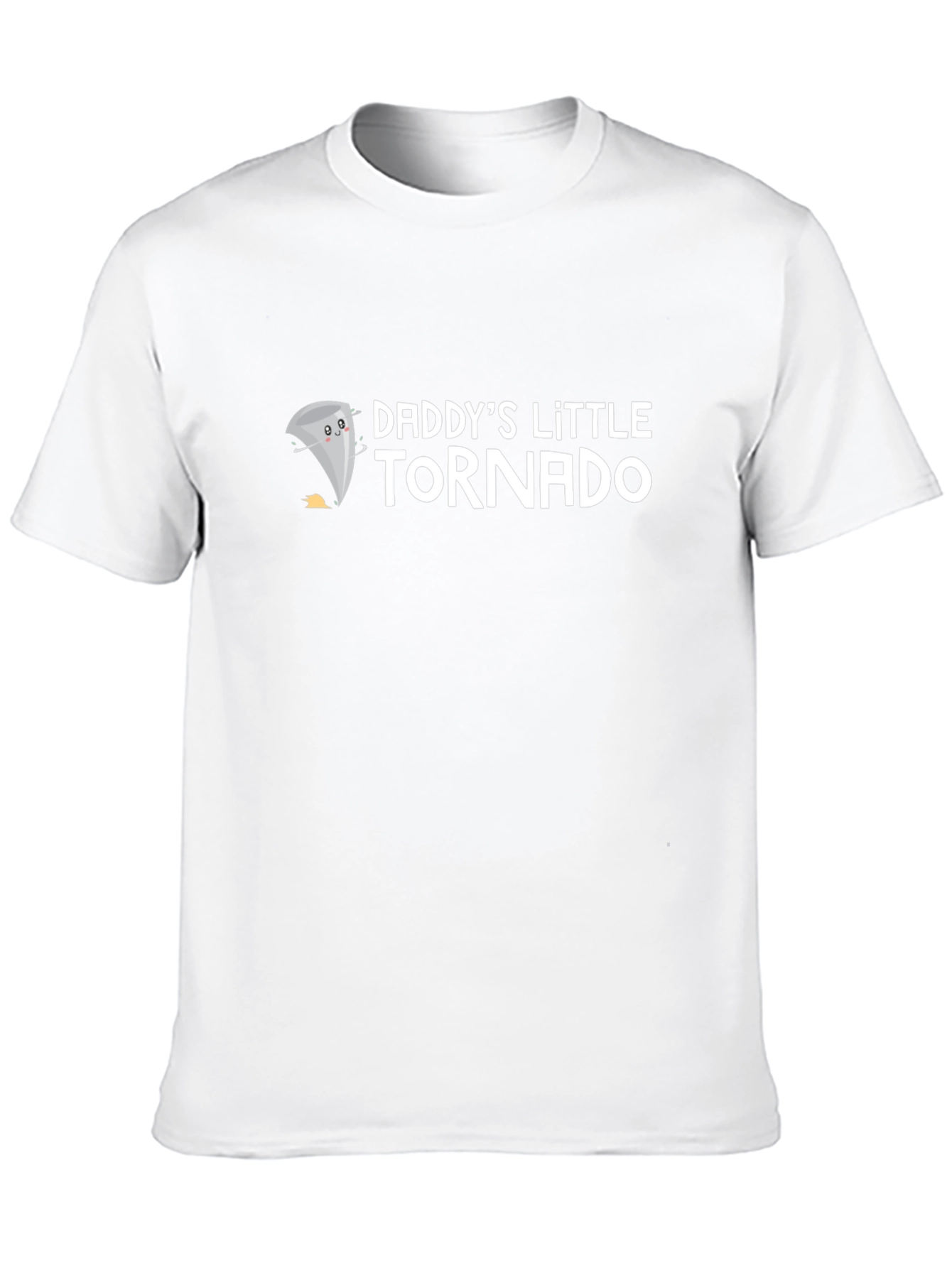 Daddys Little Tornado Black T-Shirt