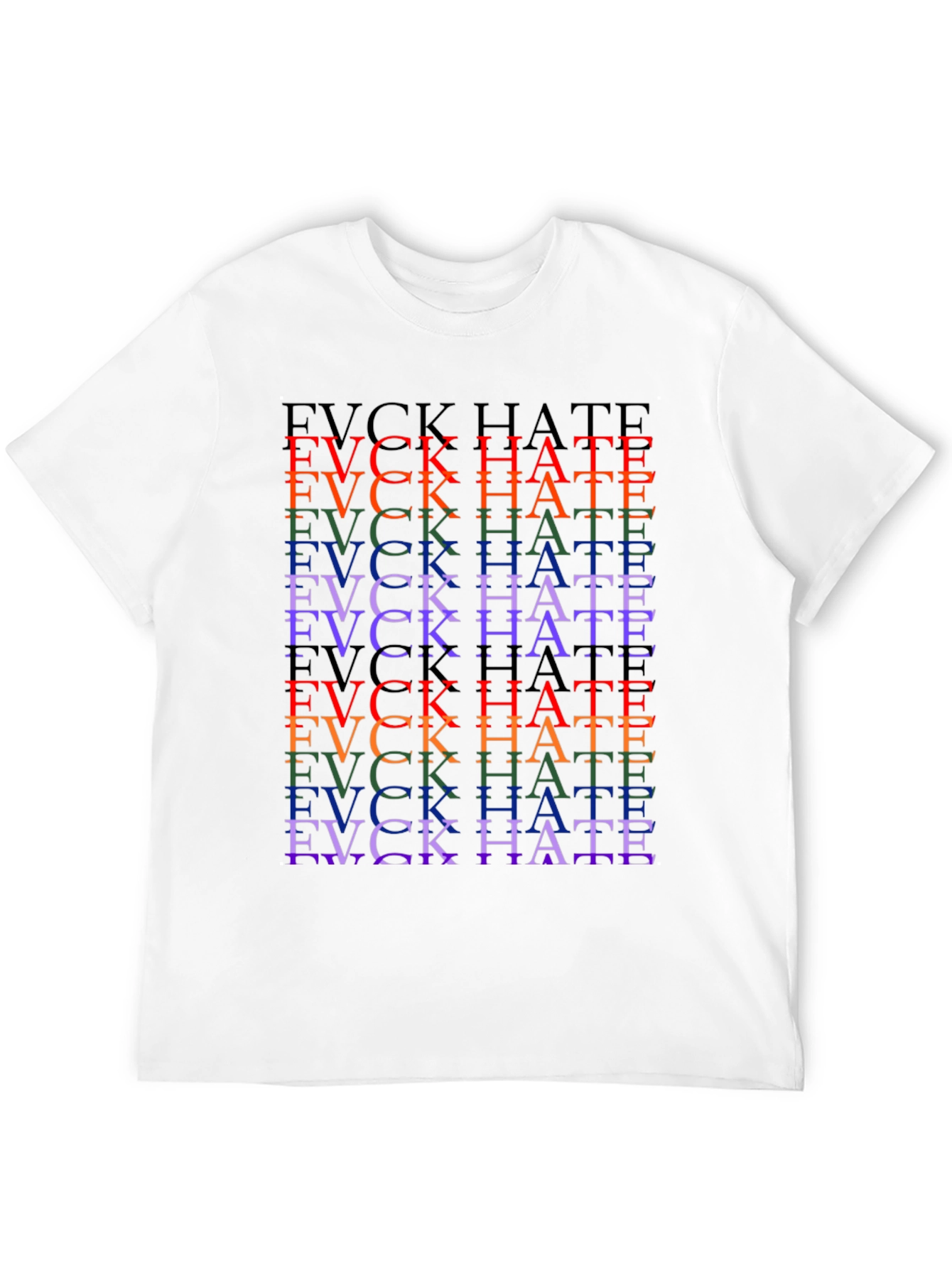 FVCK HATE Pride T-Shirt
