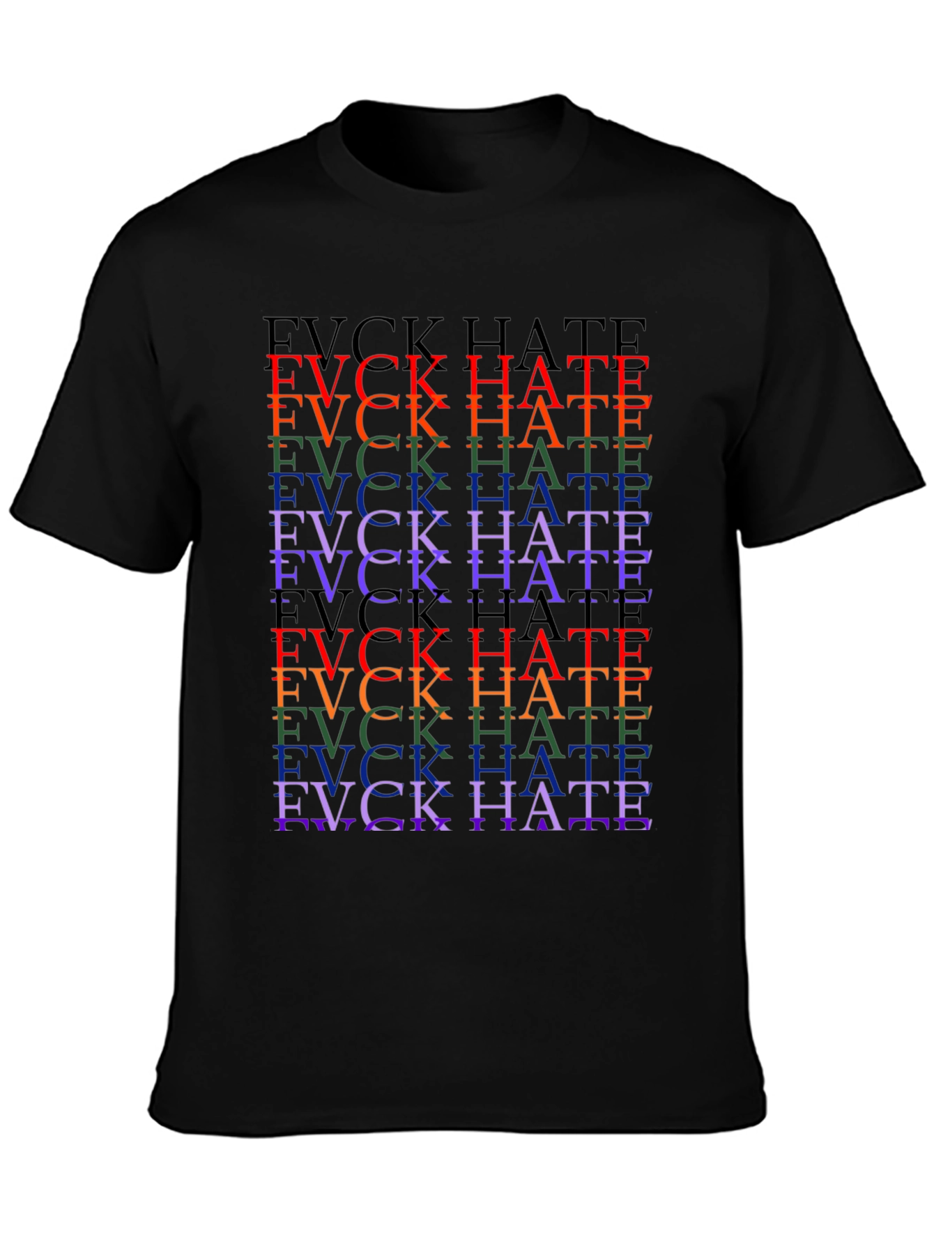 FVCK HATE Pride T-Shirt