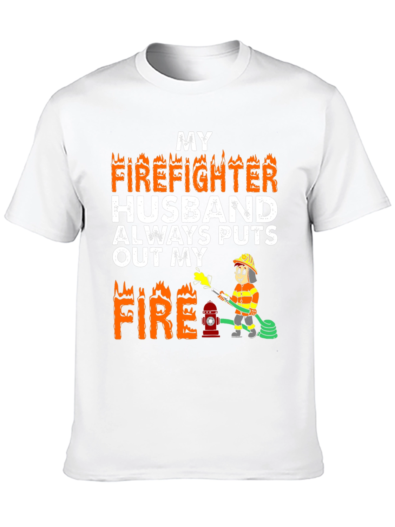 Firefighter Husband Graphic Tee