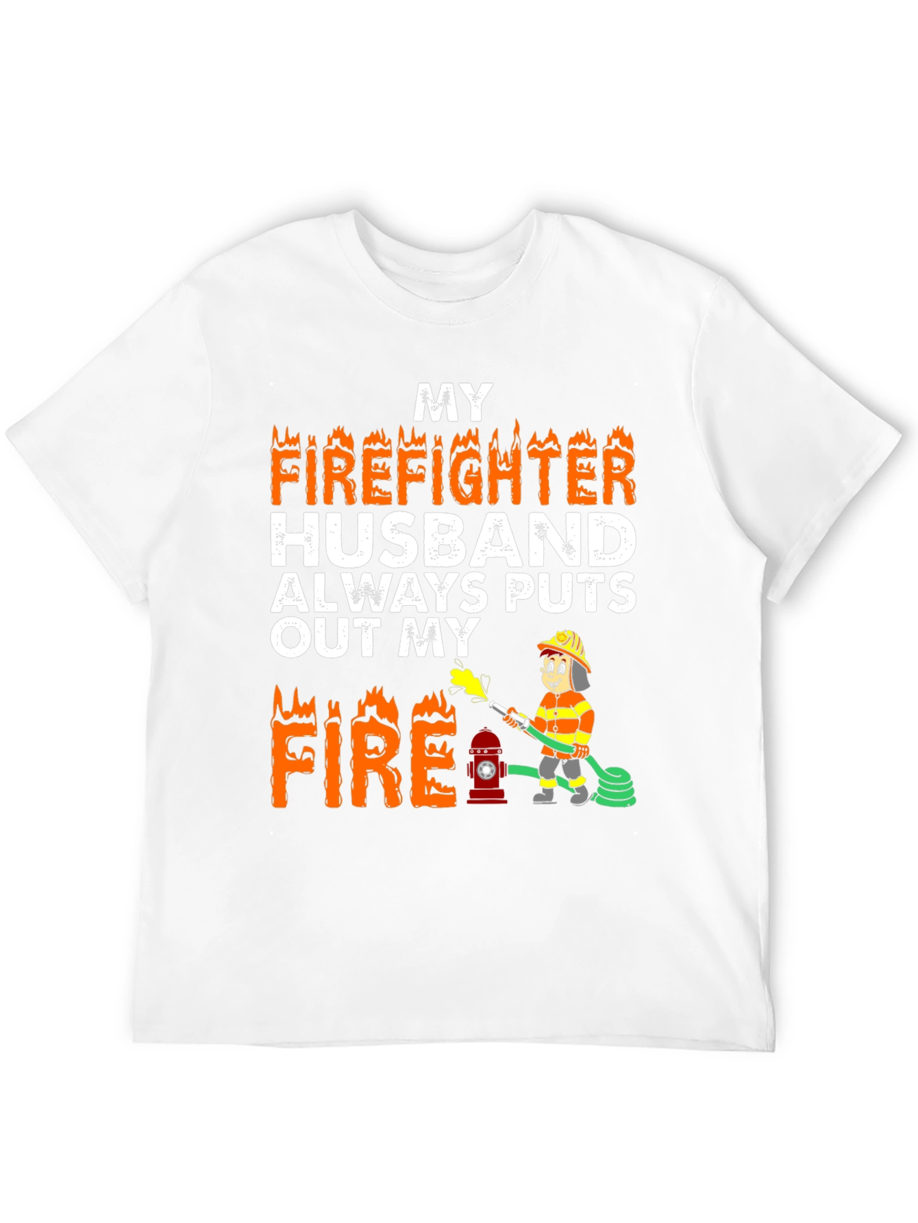 Firefighter Husband Graphic Tee