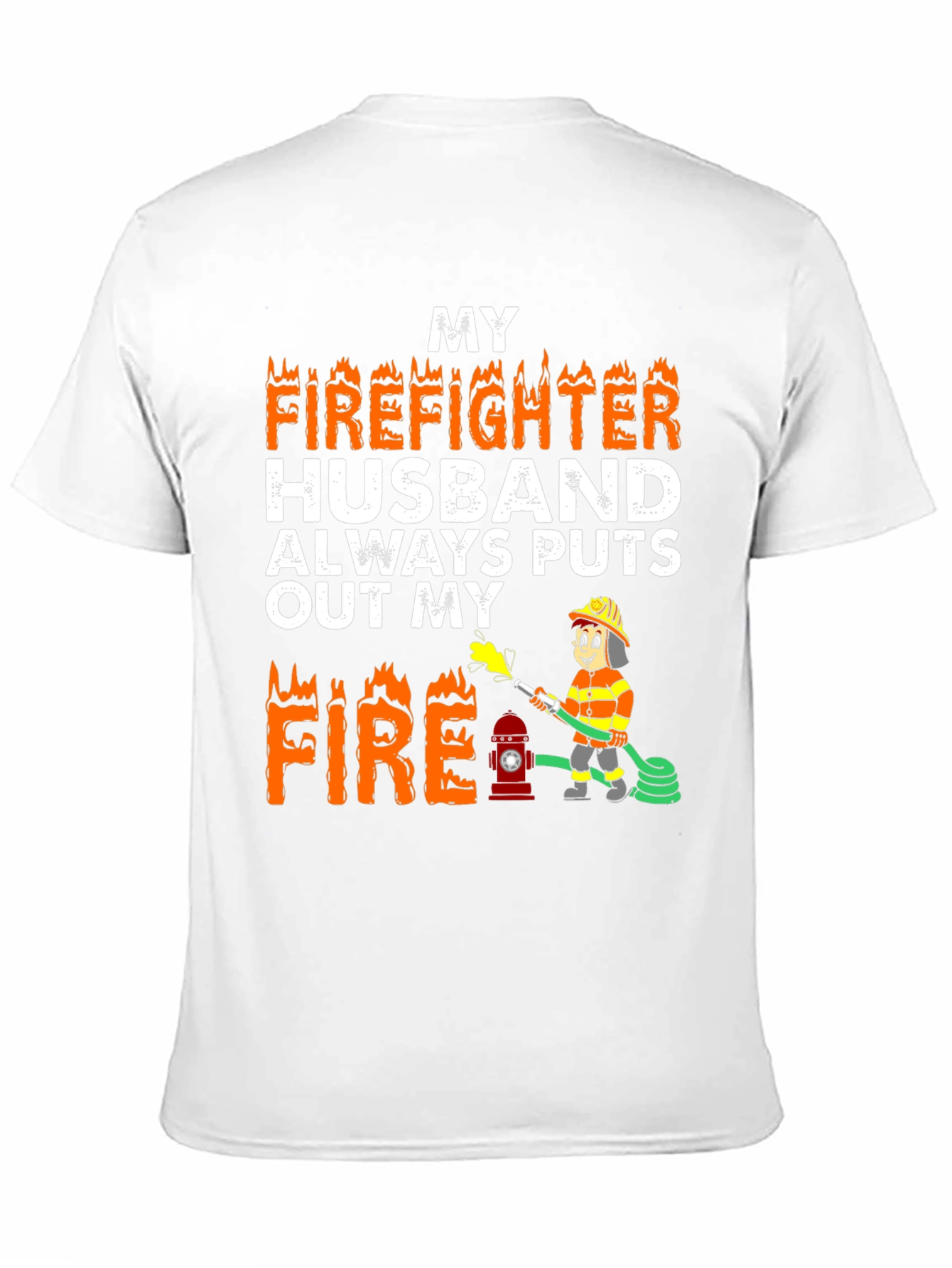 Firefighter Husband Graphic Tee