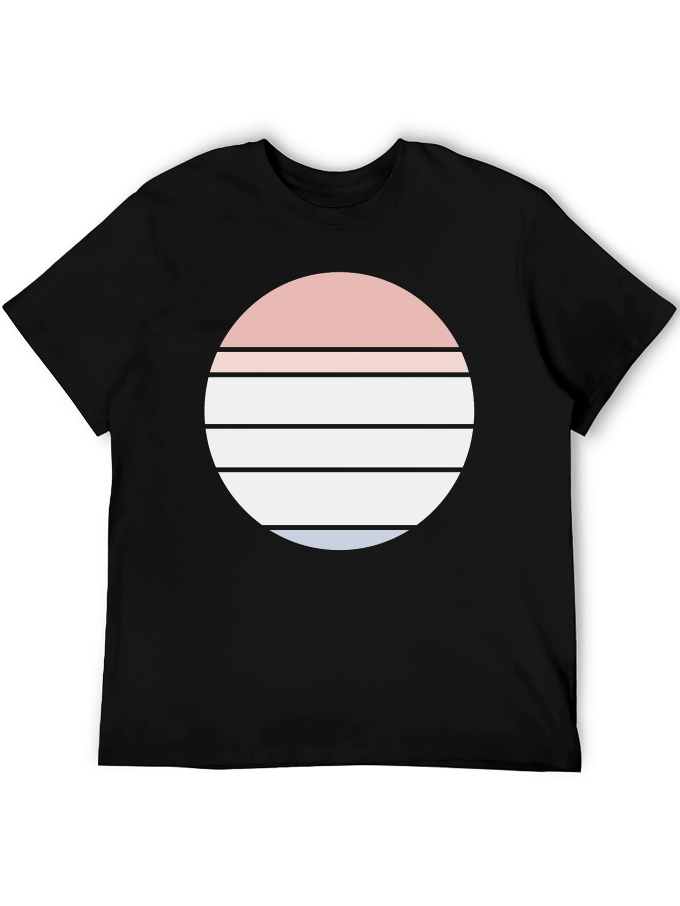 Retro Sunset Graphic Tee - Stylish Comfort