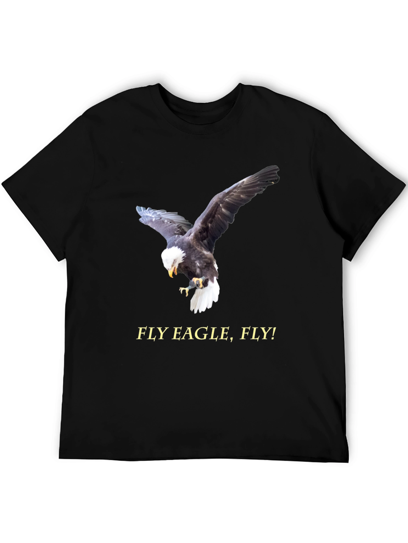 Fly Eagle Fly Graphic T-Shirt