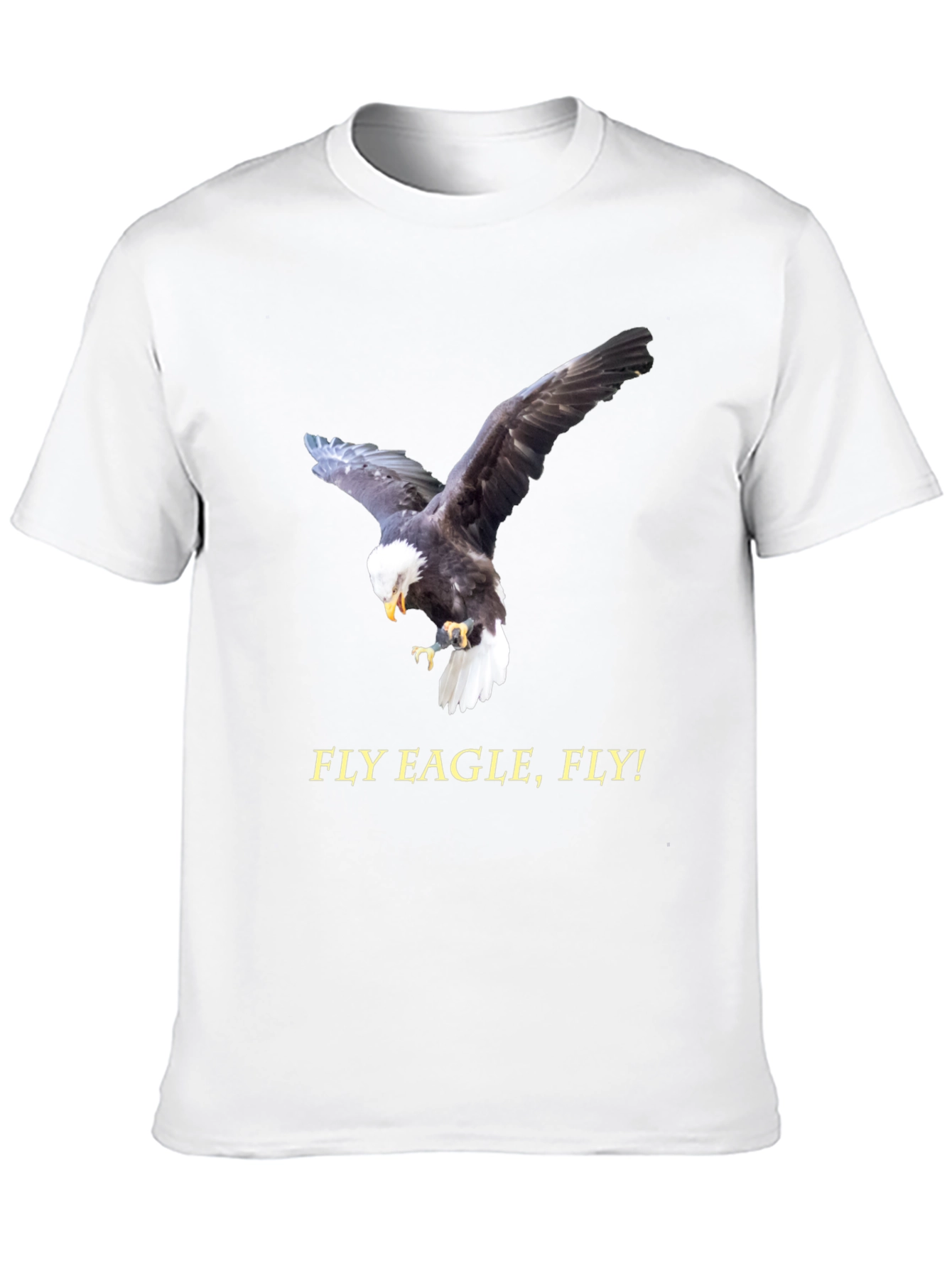 Fly Eagle Fly Graphic T-Shirt