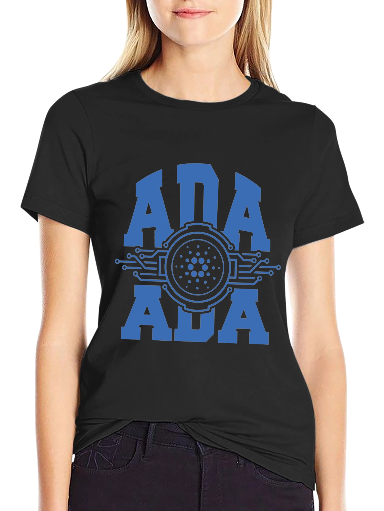 ADA Crypto Black T-Shirt