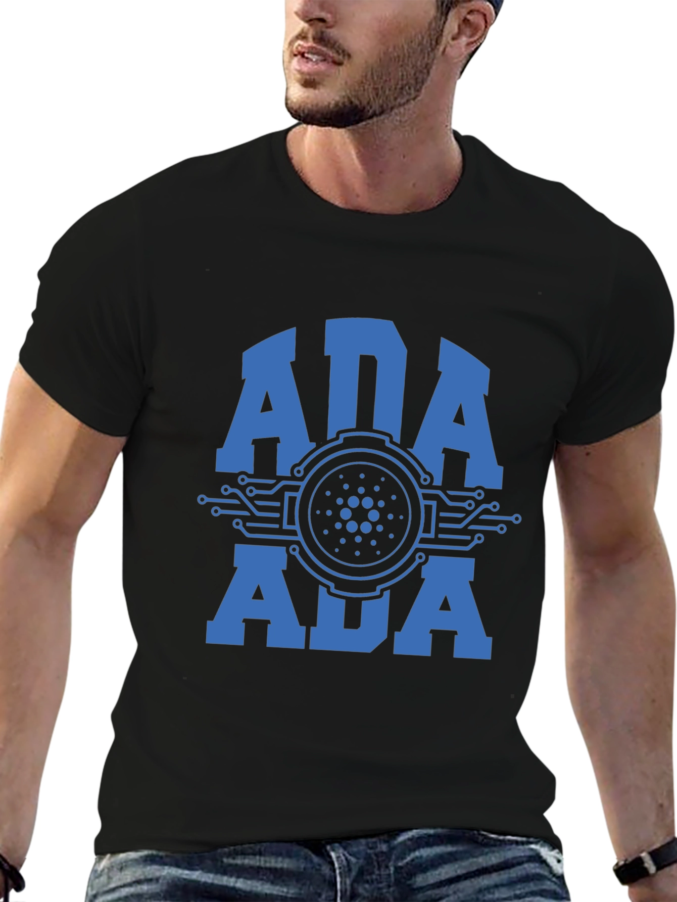 ADA Crypto Black T-Shirt