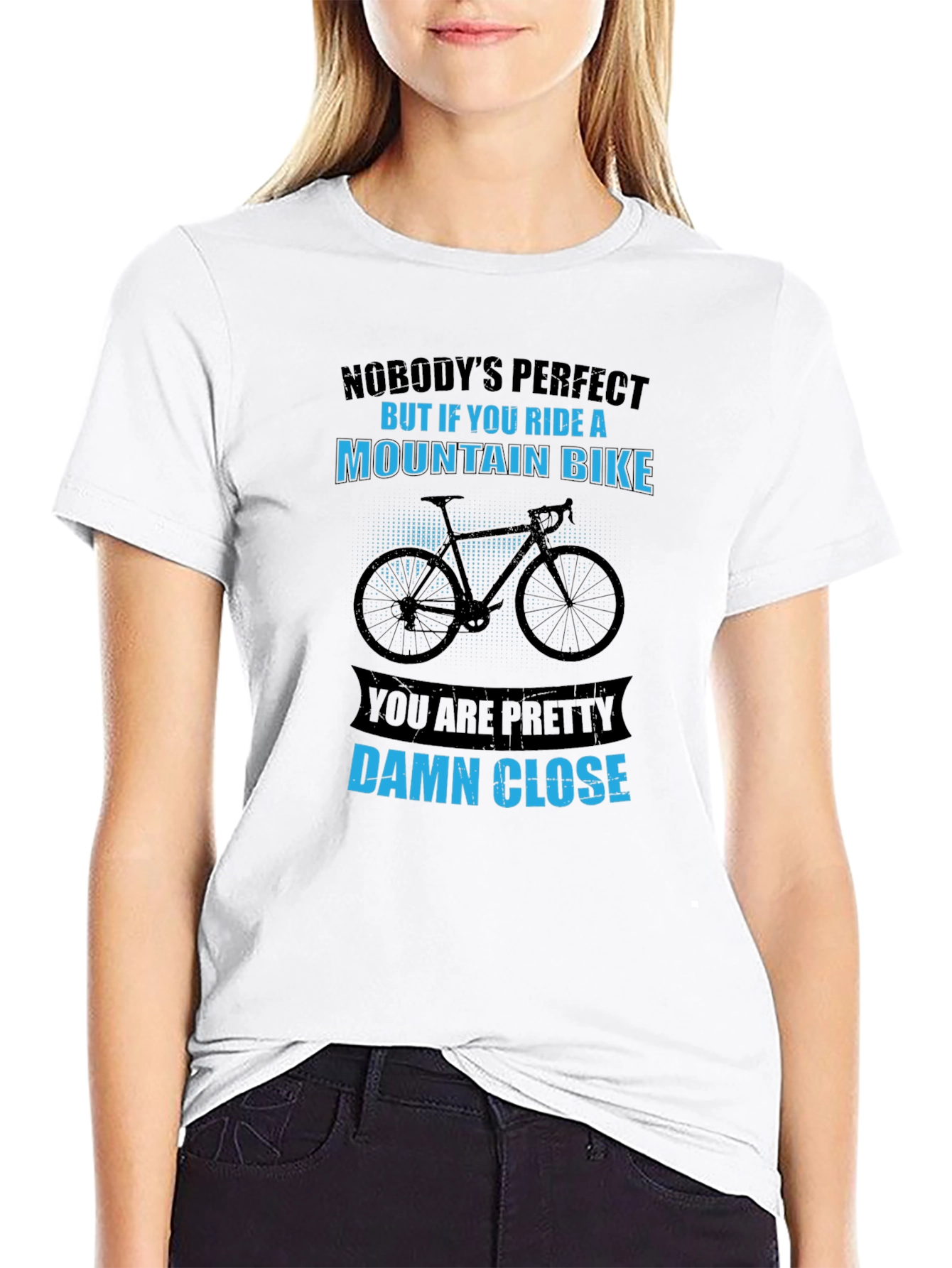 Mountain Bike Rider Graphic T-Shirt