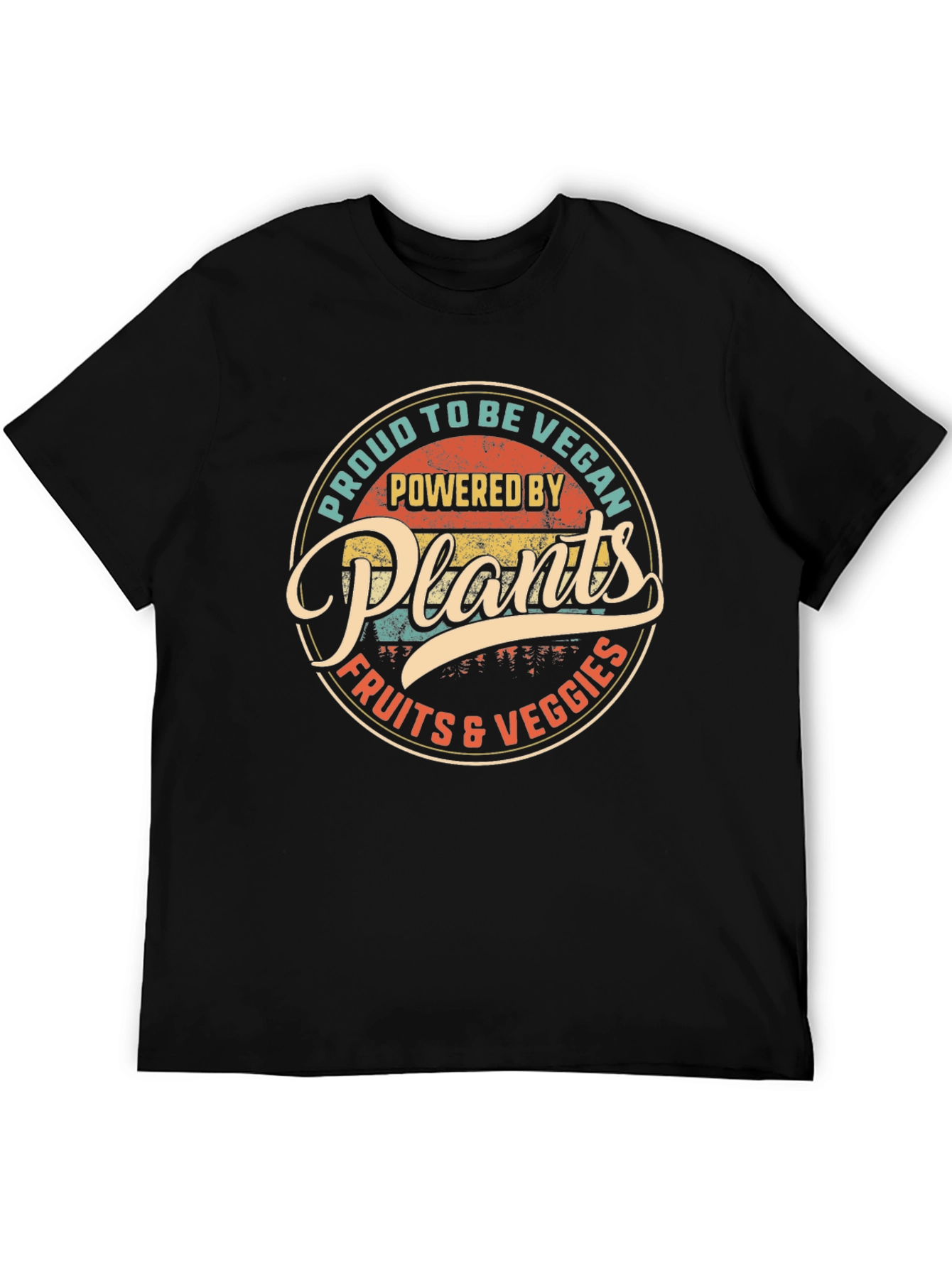 Proud Vegan Powered by Plants T-Shirt