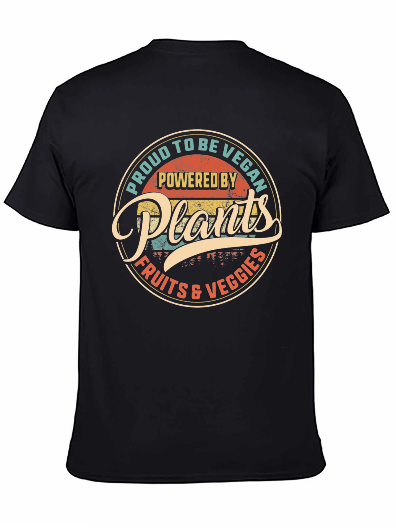 Proud Vegan Powered by Plants T-Shirt