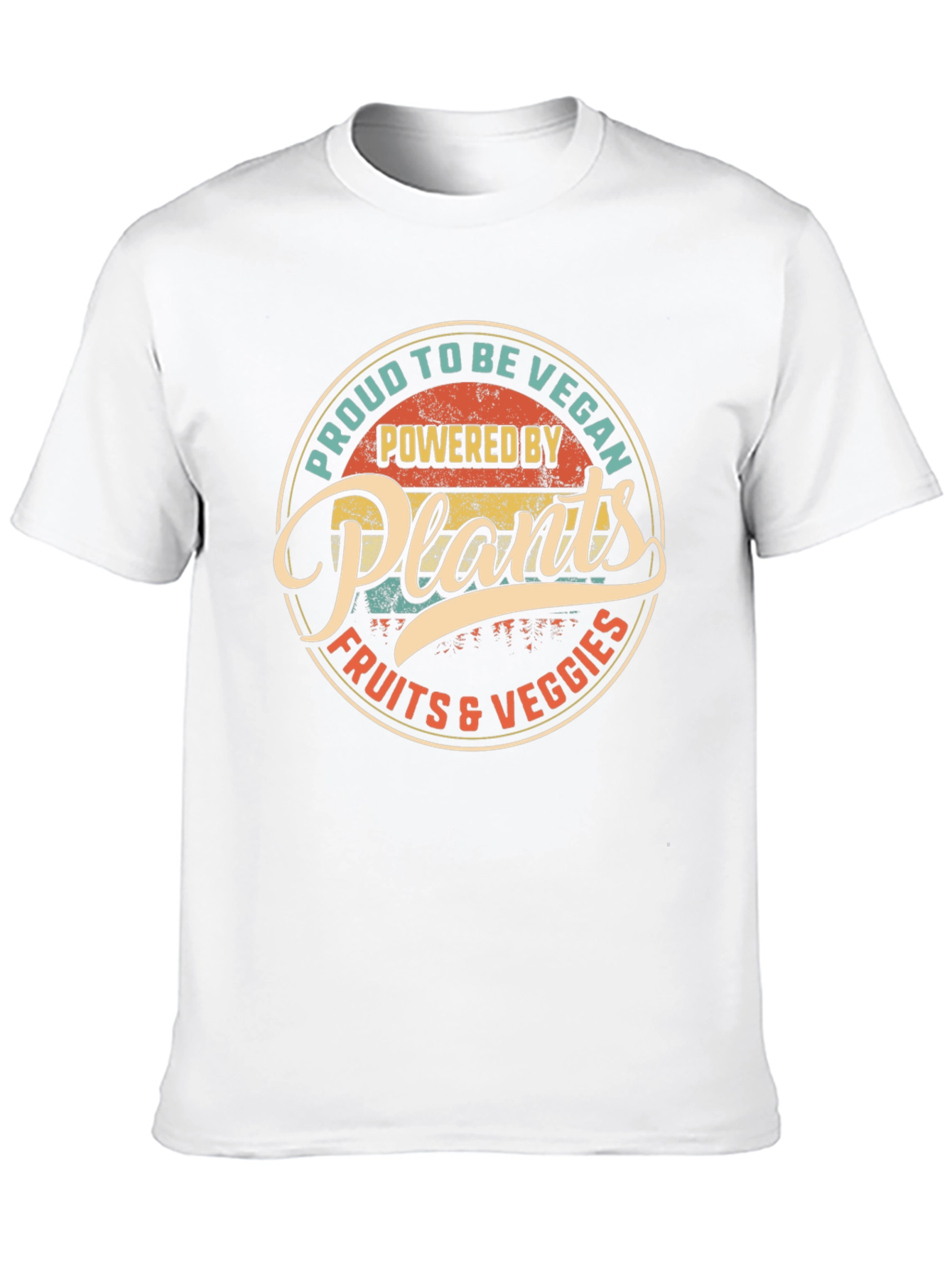 Proud Vegan Powered by Plants T-Shirt