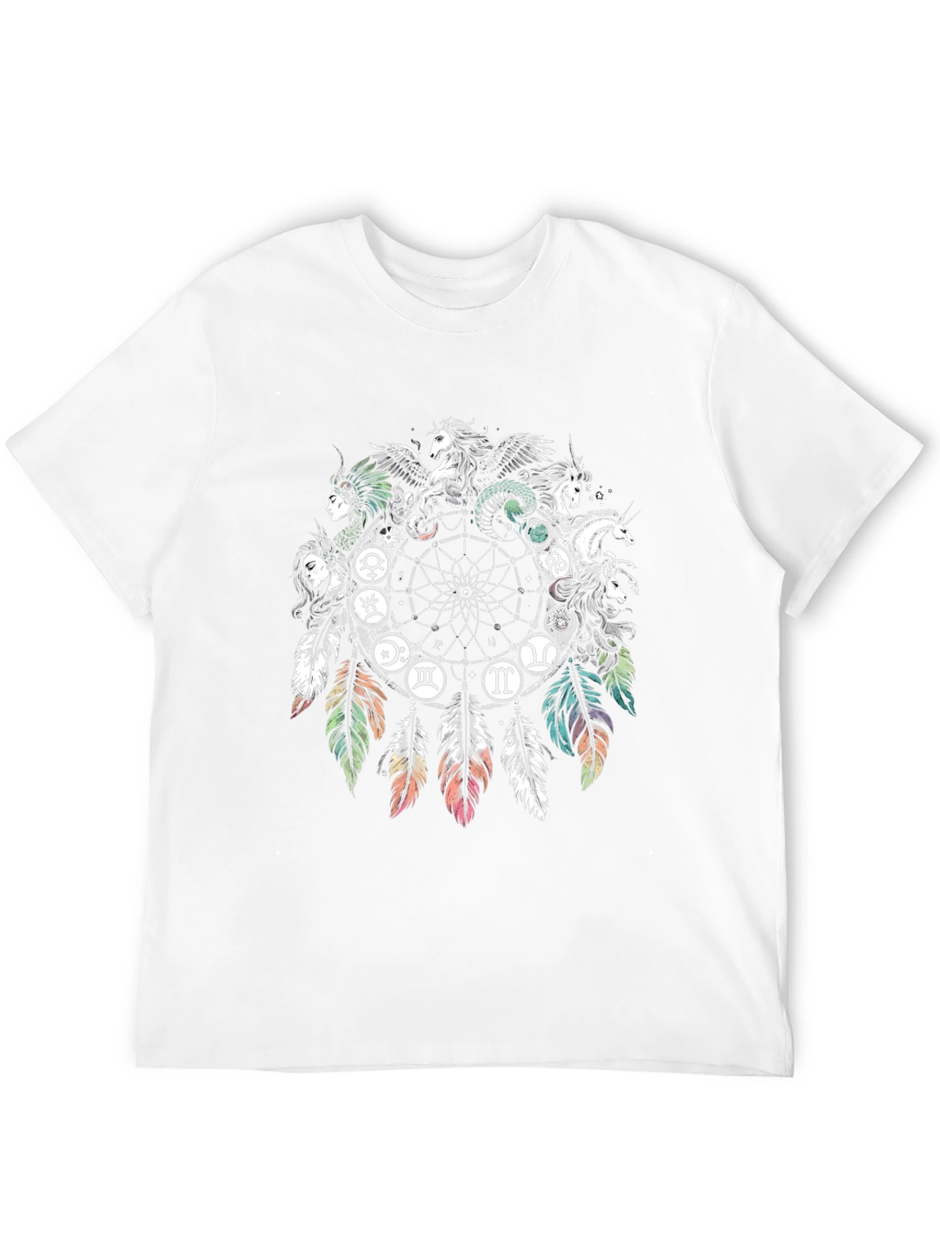 Dreamcatcher Zodiac Graphic T-Shirt