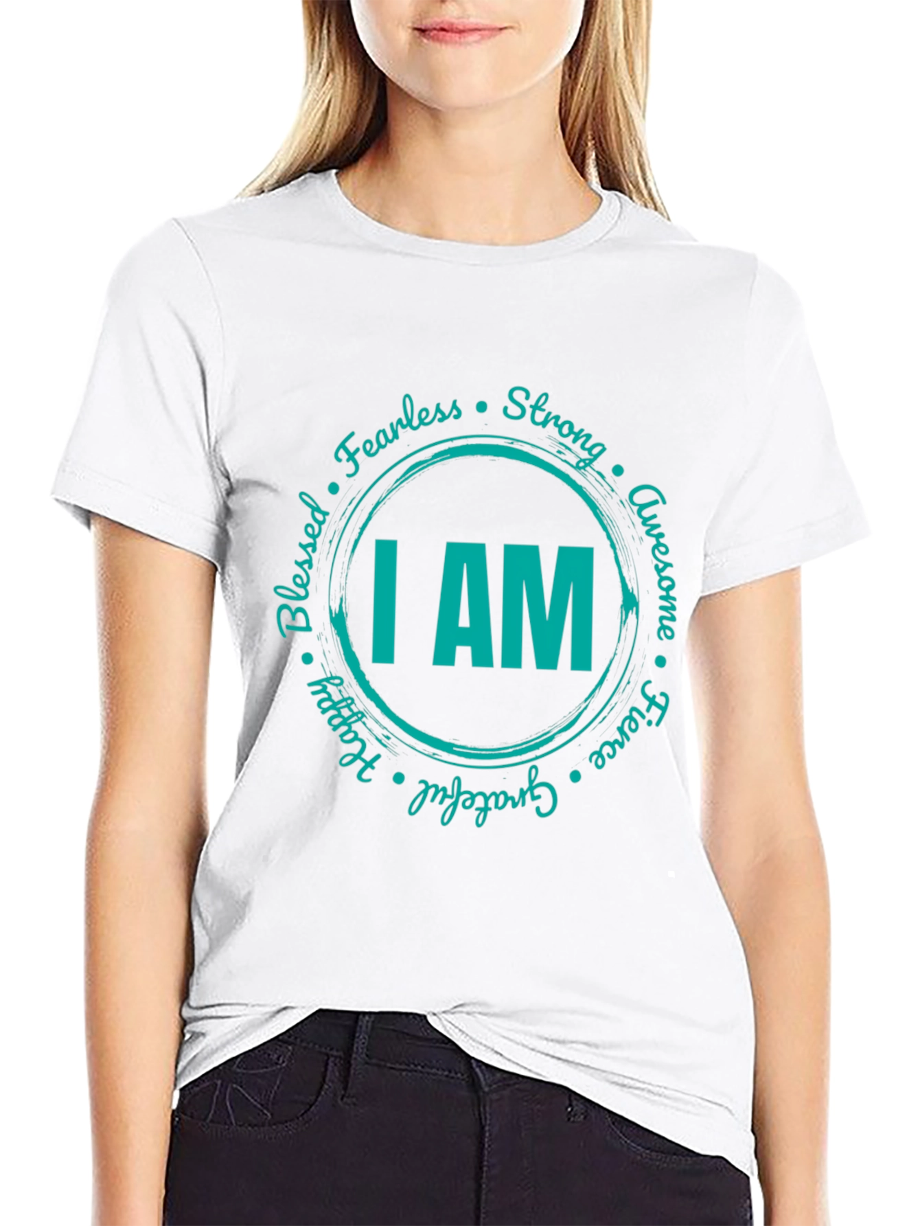 I AM Circle Graphic Tee