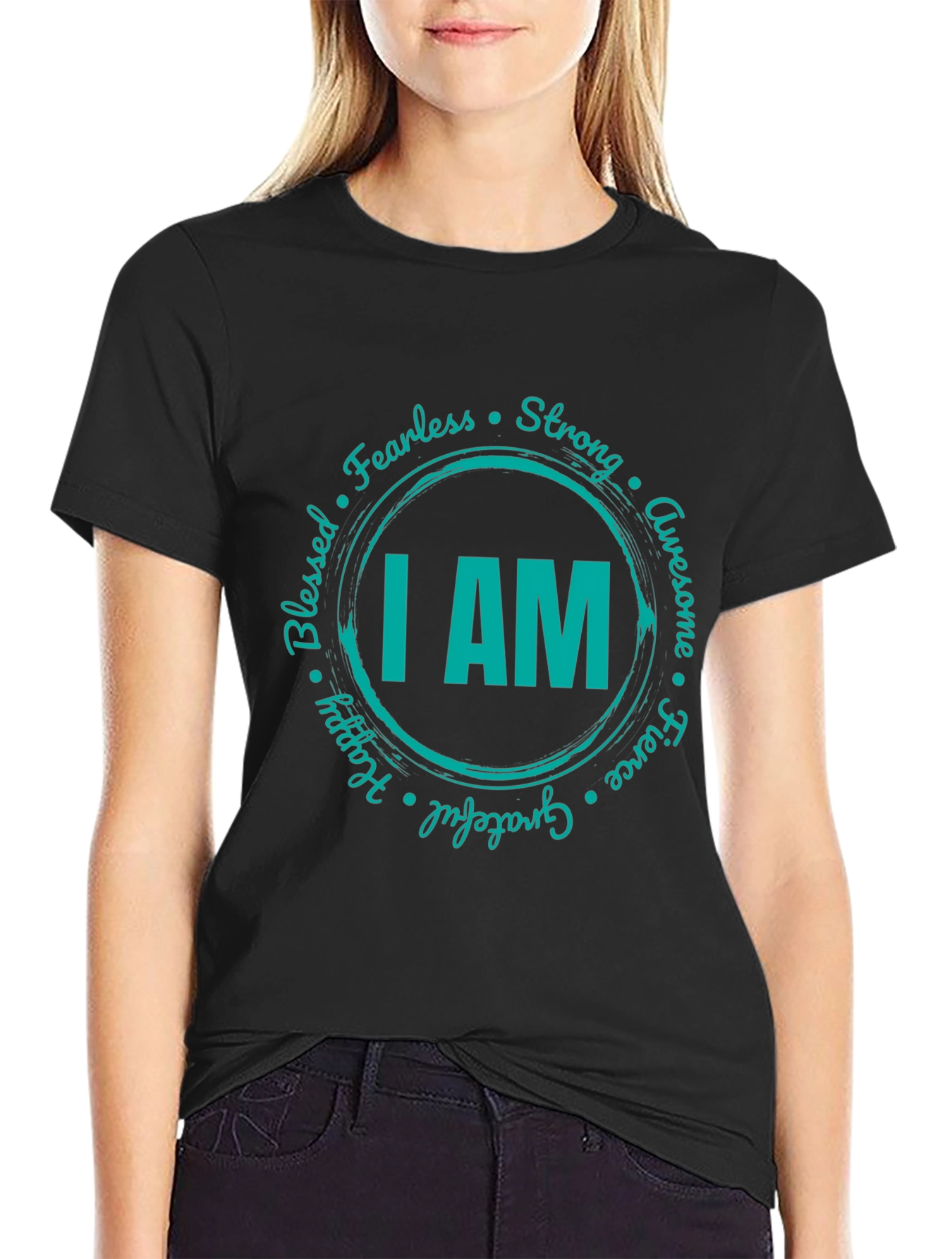 I AM Circle Graphic Tee