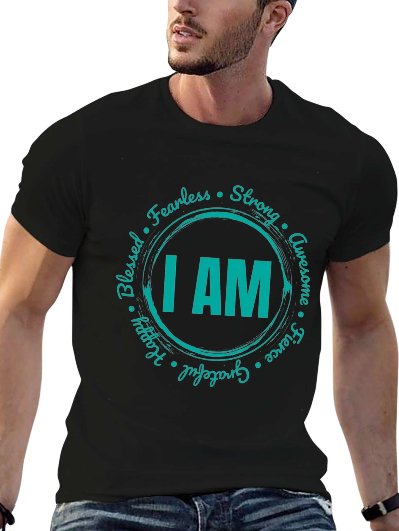 I AM Circle Graphic Tee