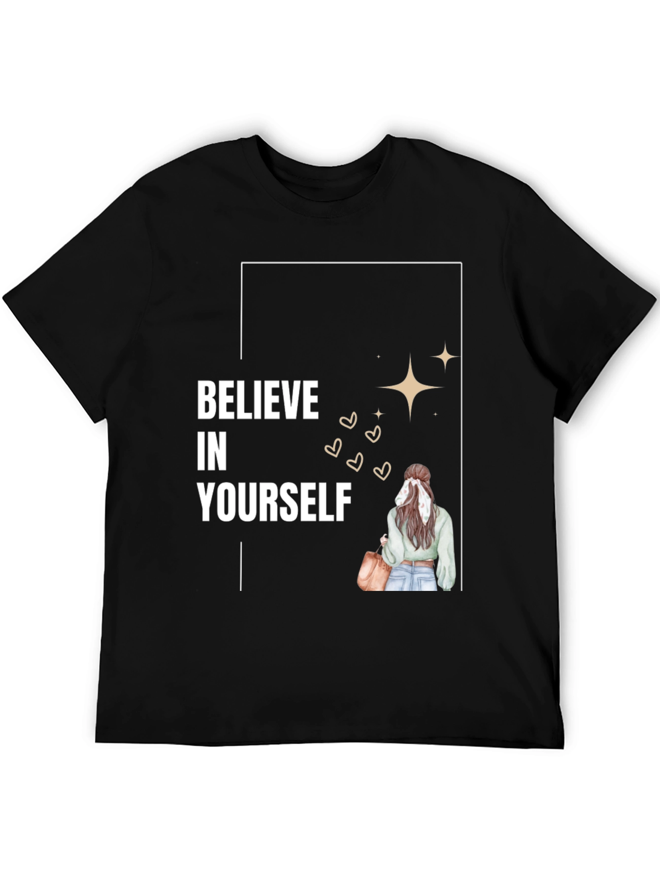 Believe In Yourself T-Shirt - Stylish Graphic Tee