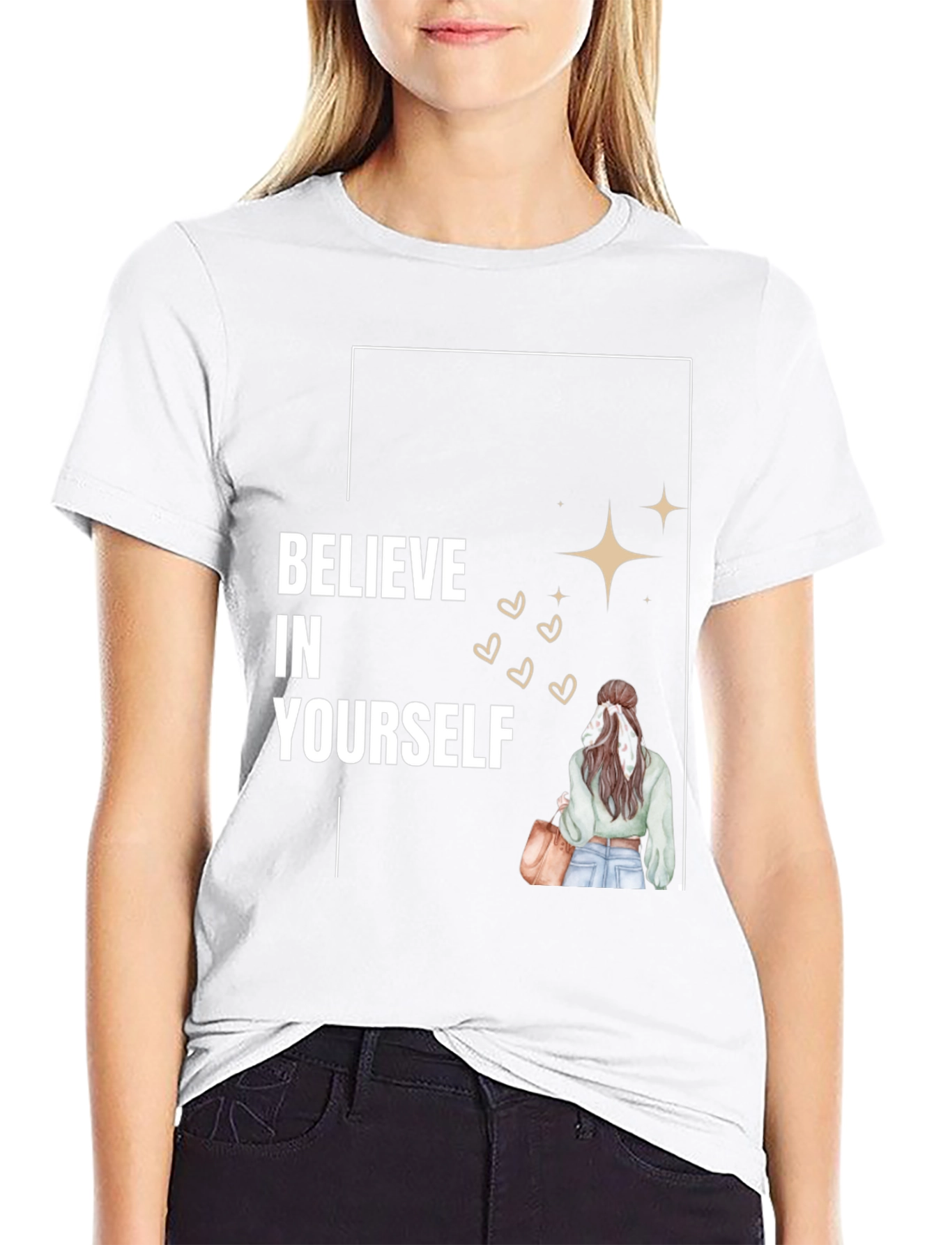Believe In Yourself T-Shirt - Stylish Graphic Tee