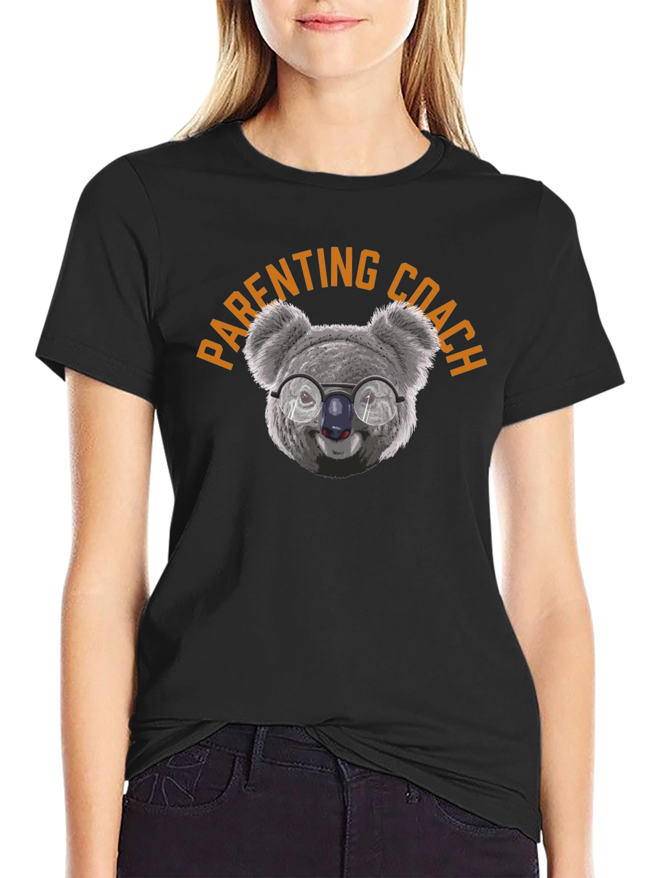 Parenting Coach Koala Bear Graphic T-Shirt